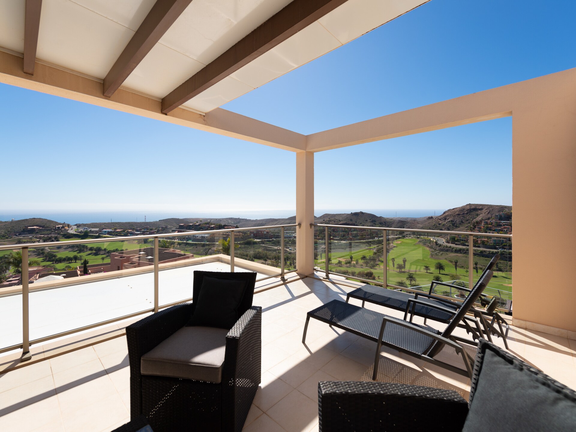 Luxe villa aan golfbaan met privézwembad en zeezicht in Gran Canaria - foto 23