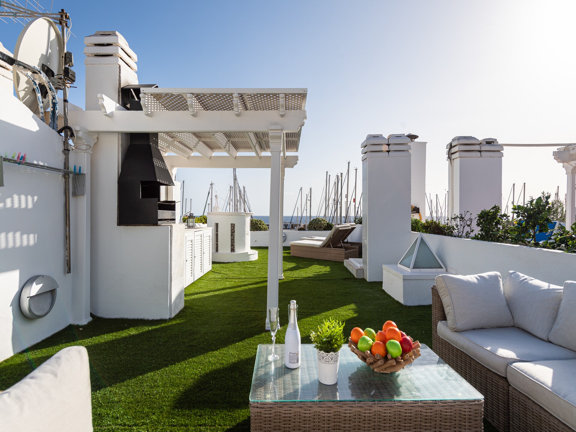 Sfeervol appartement aan de golfbaan met zeezicht in Puerto de Mogán - foto 38