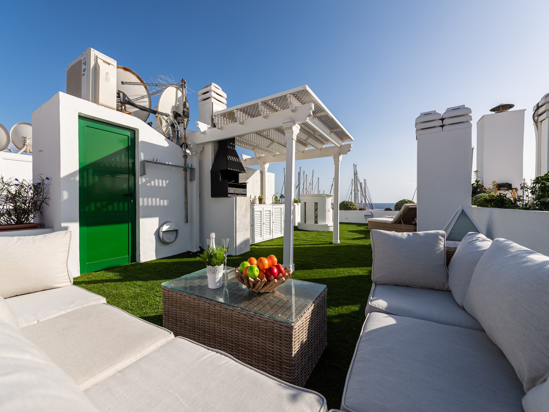 Sfeervol appartement aan de golfbaan met zeezicht in Puerto de Mogán - foto 35