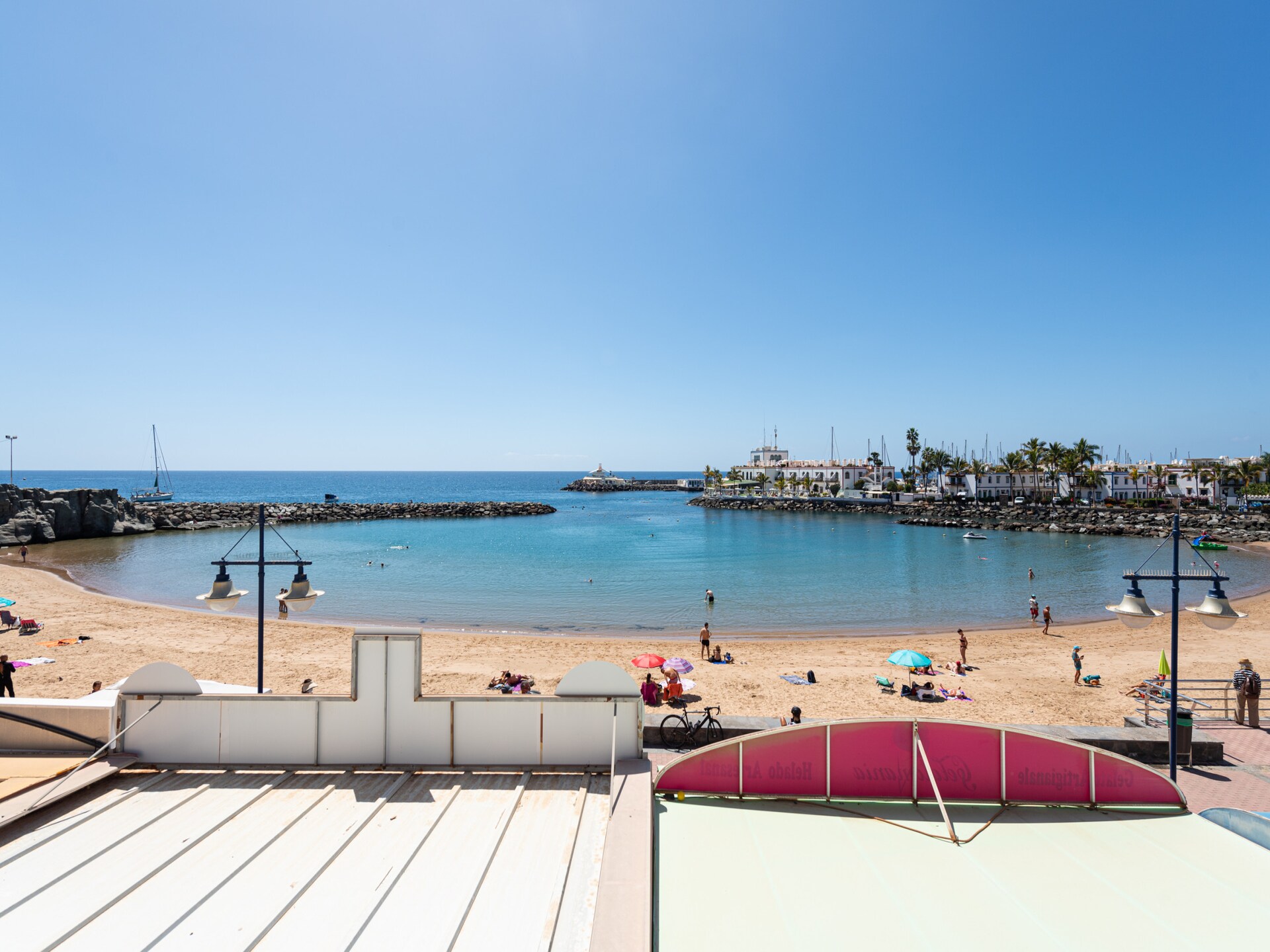 Sfeervol appartement aan de golfbaan met zeezicht in Puerto de Mogán - foto 26