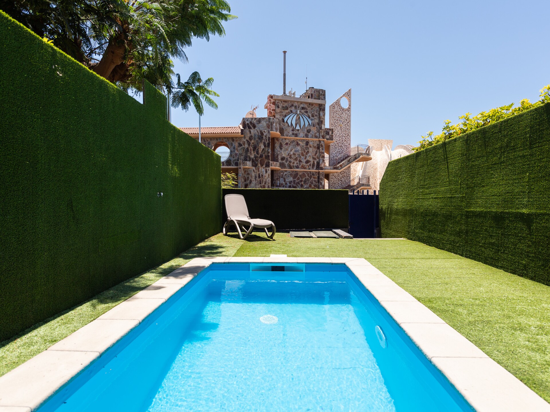 Op 500 m van het strand: luxe appartement met privézwembad in Maspalomas - foto 14
