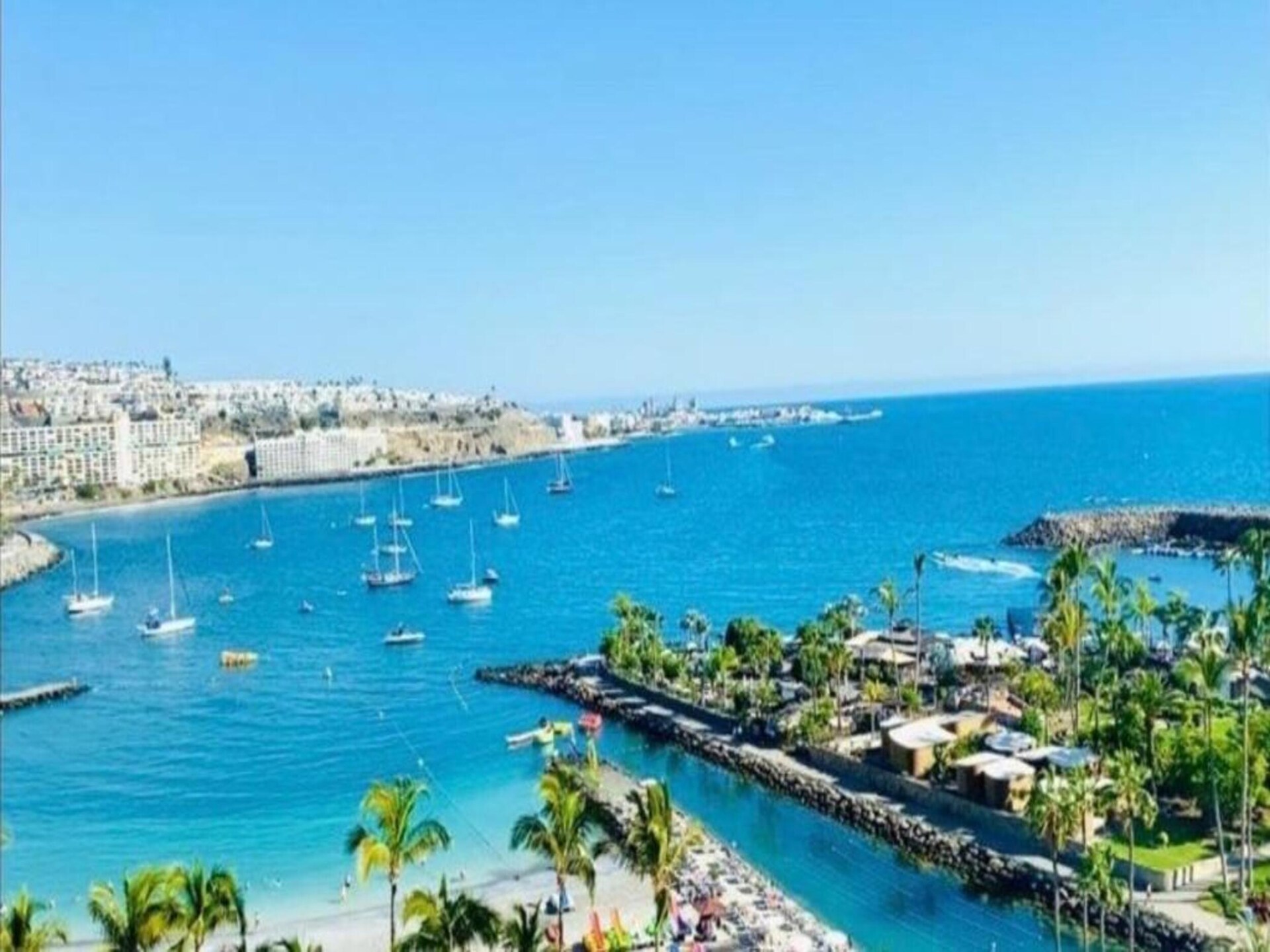 Op 500 m van het strand: luxe appartement met privézwembad in Maspalomas - foto 23