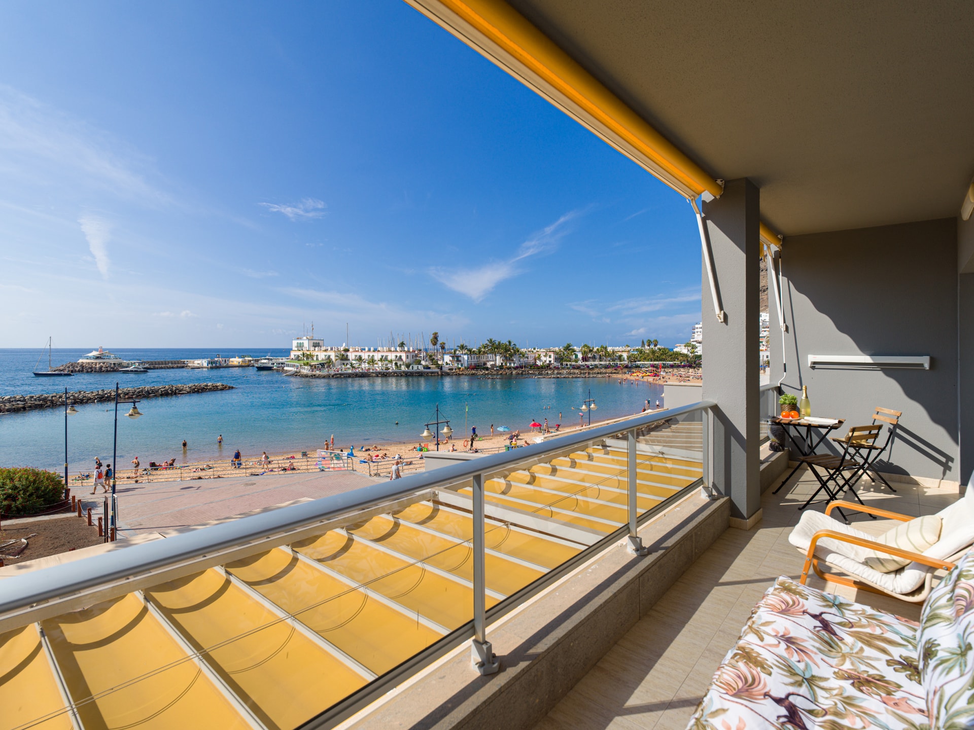 Aan het strand: Luxe vakantiehuis Mogan Playa in Mogán - foto 15