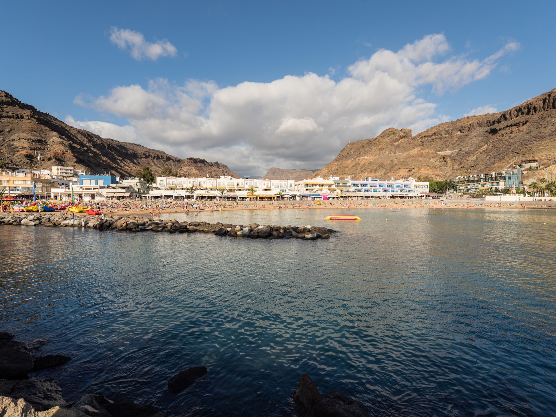 Aan het strand: Luxe vakantiehuis Mogan Playa in Mogán - foto 20