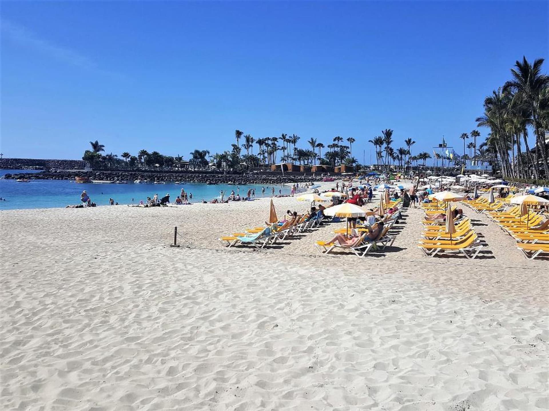 Aan het strand: Luxe vakantiehuis Mogan Playa in Mogán - foto 31