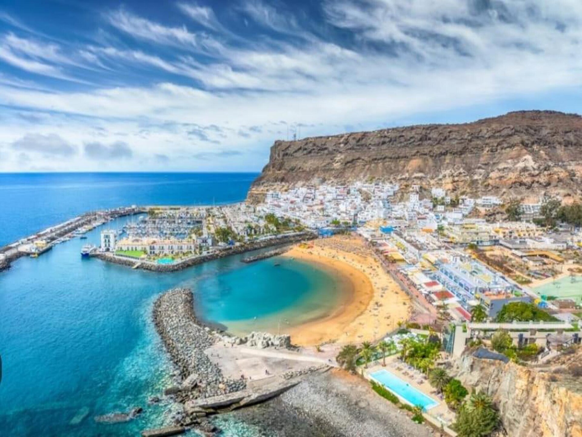 Aan het strand: Luxe vakantiehuis Mogan Playa in Mogán - foto 38