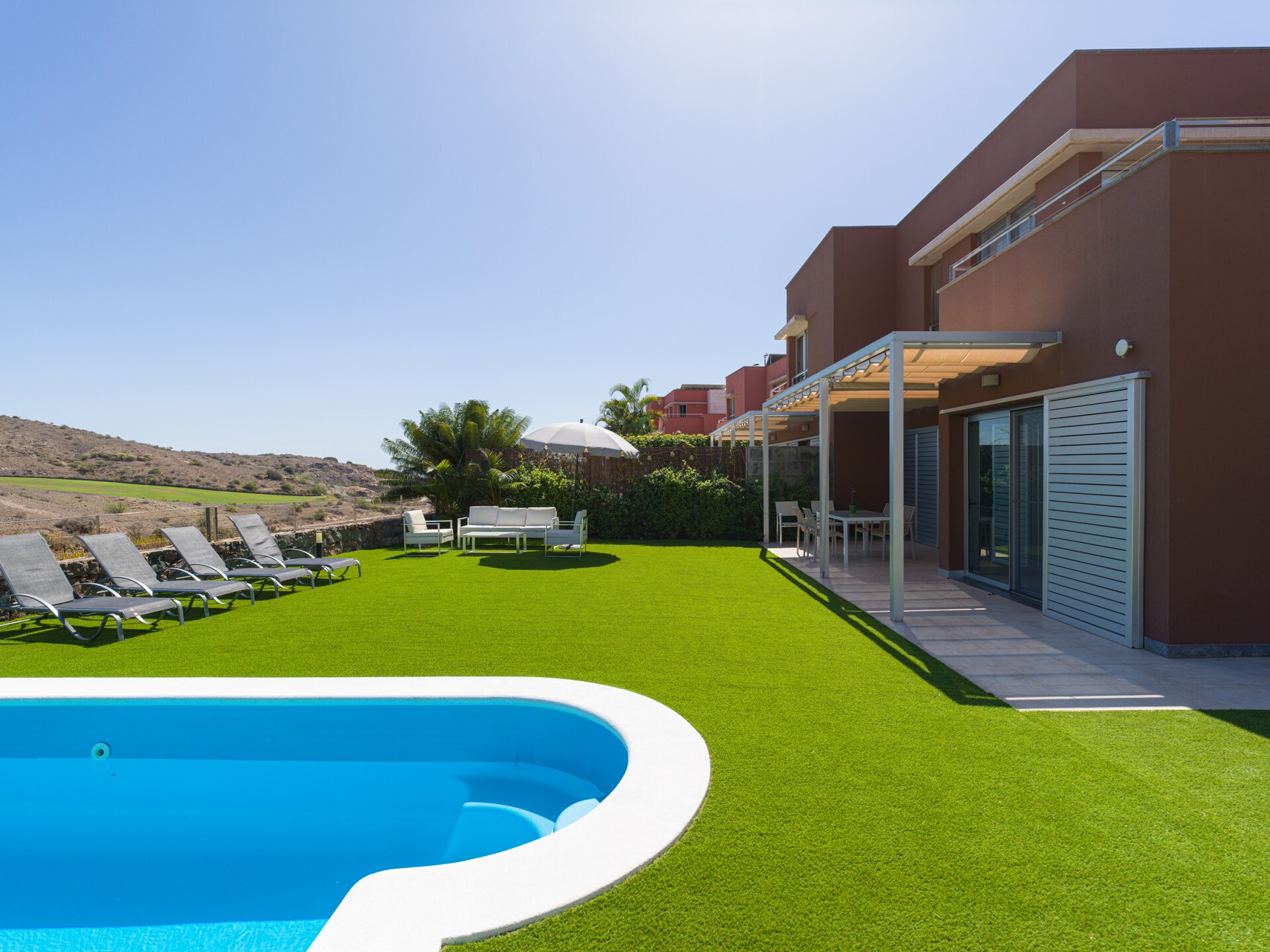 4-persoons chalet met privézwembad in San Bartolomé de Tirajana - foto 8