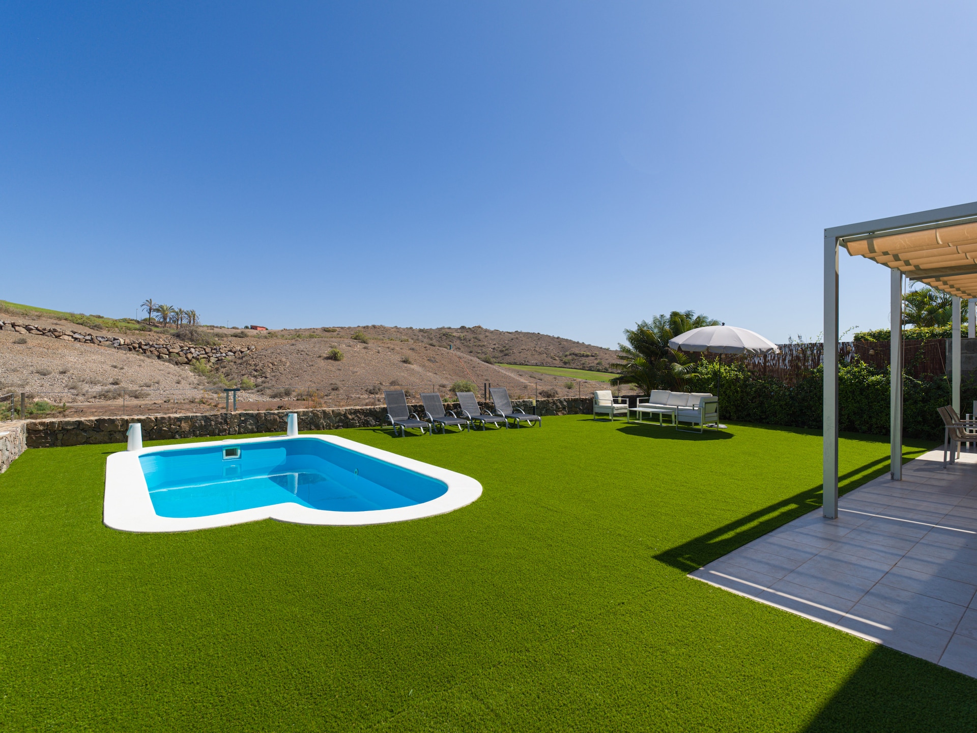 4-persoons chalet met privézwembad in San Bartolomé de Tirajana - foto 18