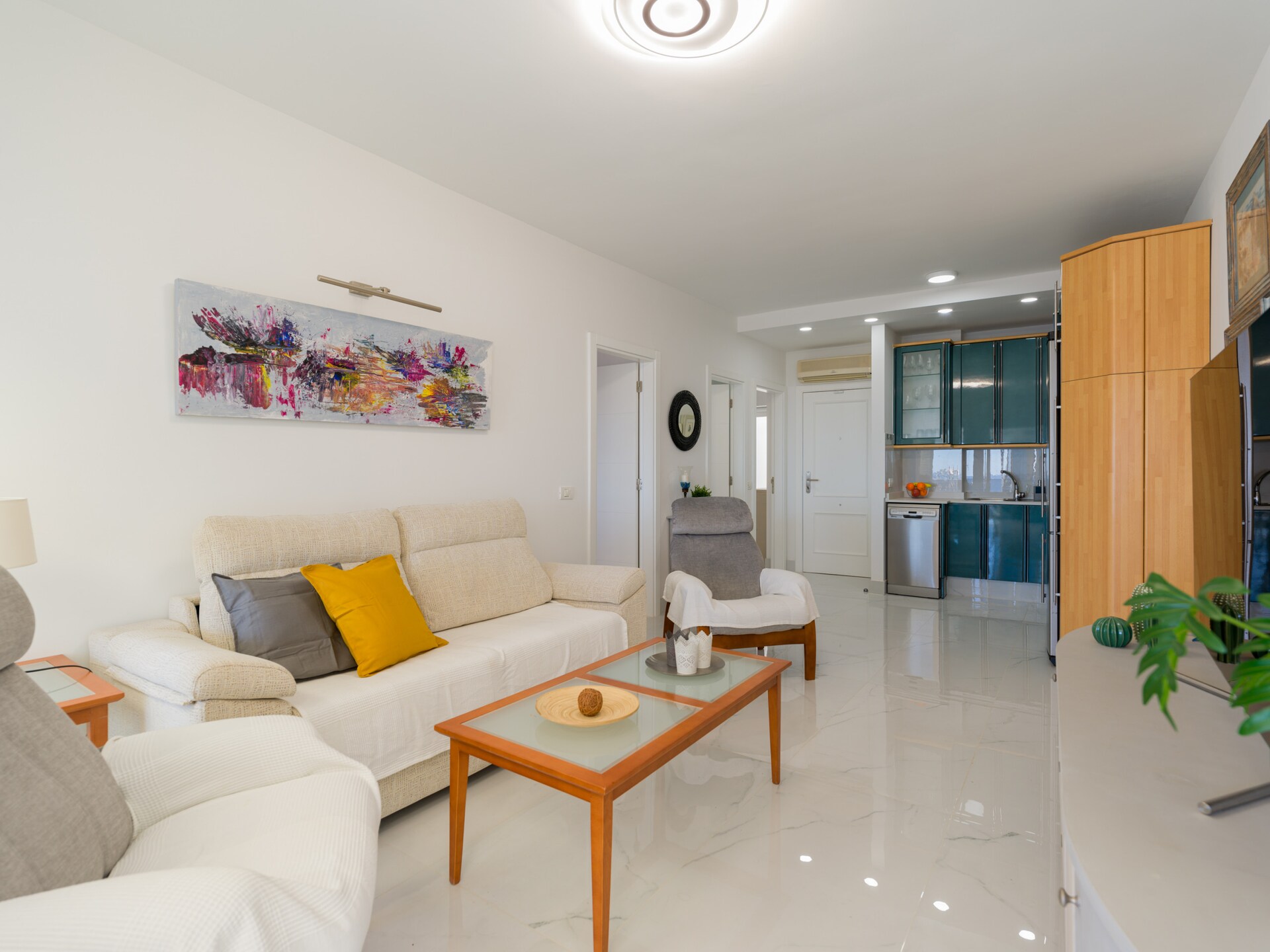 Mogan Beach Blue Sky: Zeezichtvakantiehuis op 20 meter van het strand - foto 10
