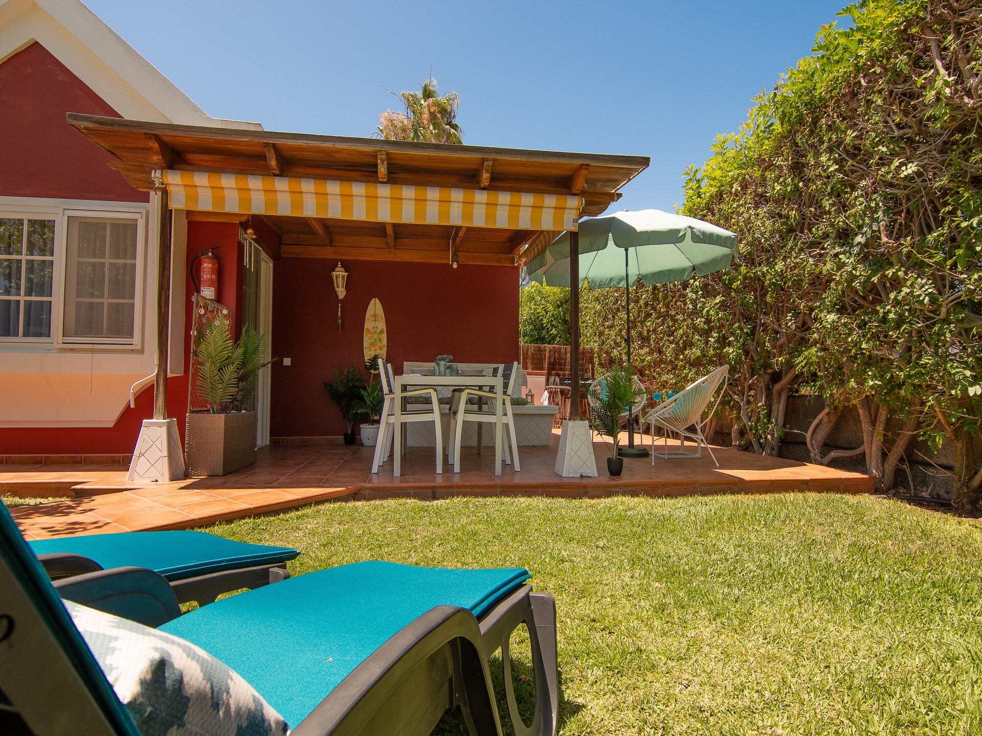 Zonnige golfbungalow met privétuin en barbecue in San Bartolomé - foto 33
