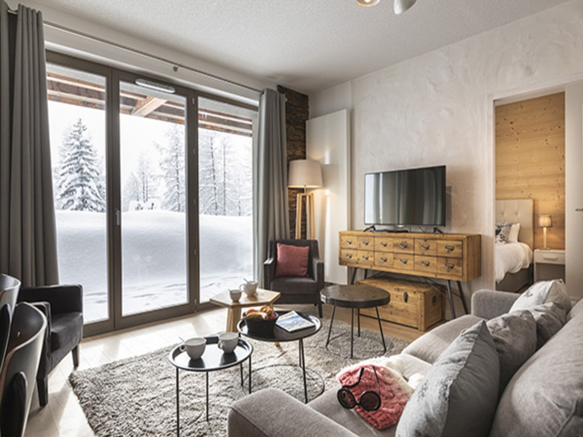 Appartement met privézwembad in La Rosière Montvalezan voor 6 personen - foto 12