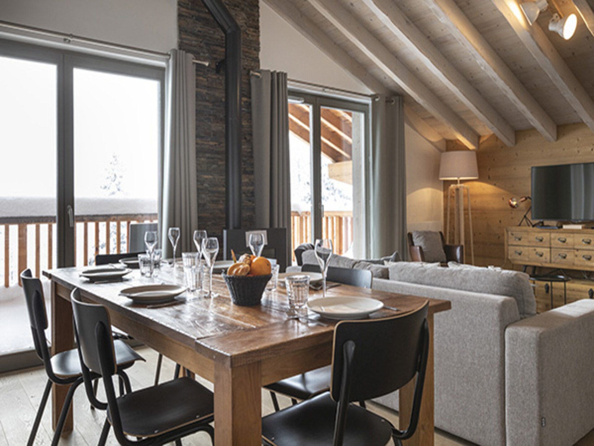 Ruim appartement in La Rosière Montvalezan voor 8 personen - foto 3
