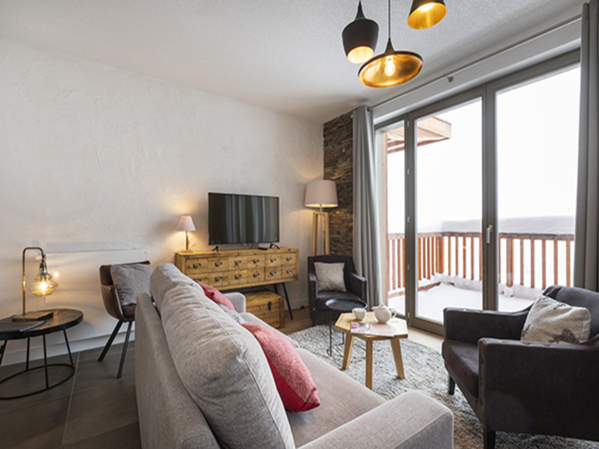 Zonnig appartement in La Rosière voor 6 personen, dicht bij de pistes - foto 11