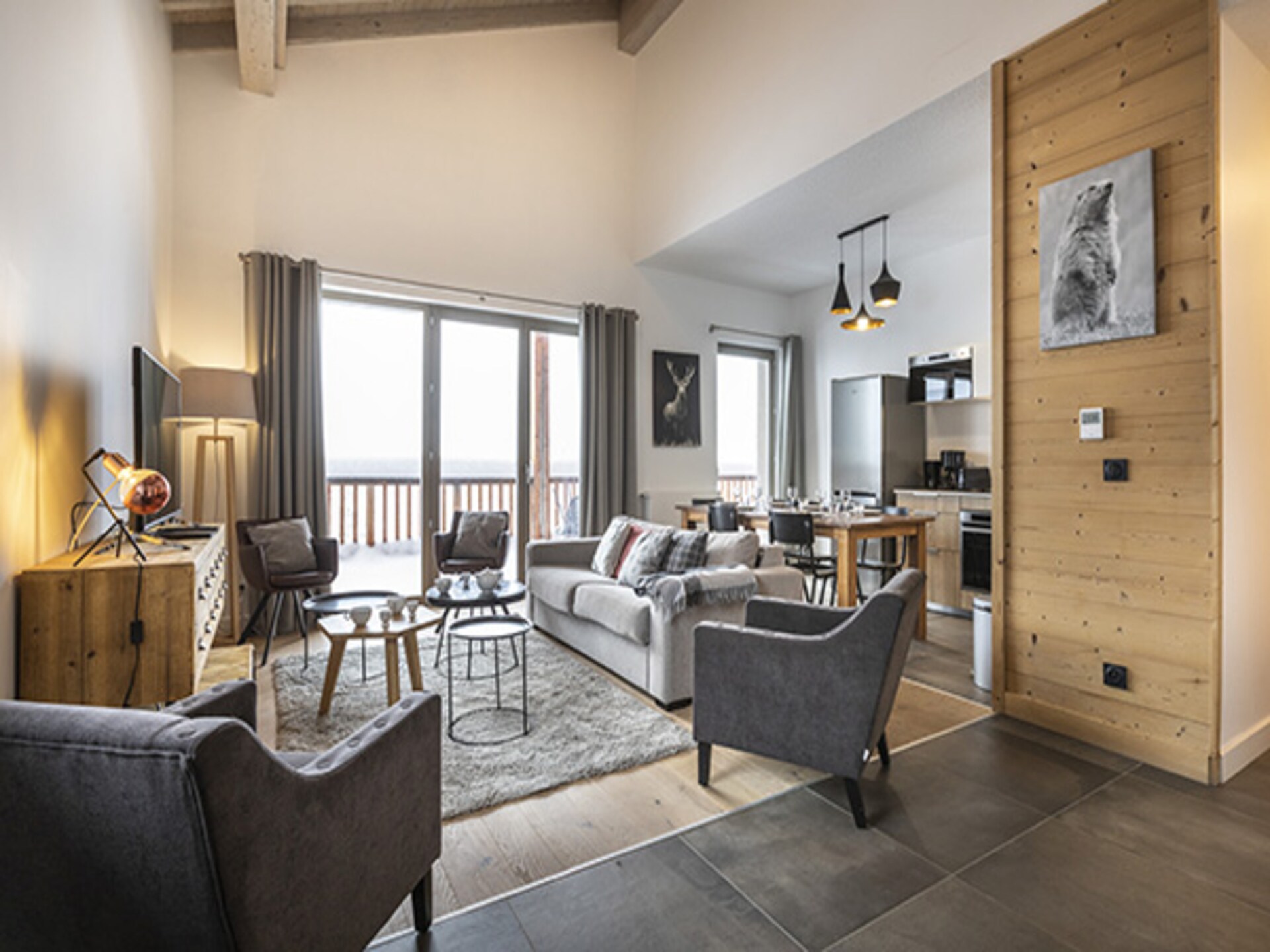 Sfeervol appartement voor 8 personen in La Rosière, vlakbij de pistes - foto 11