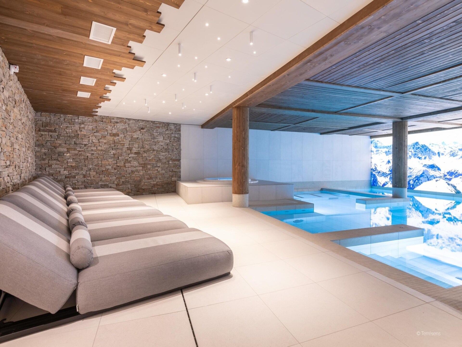 Ruim appartement Plagne Montalbert met skilift op loopafstand en wellness - foto 16
