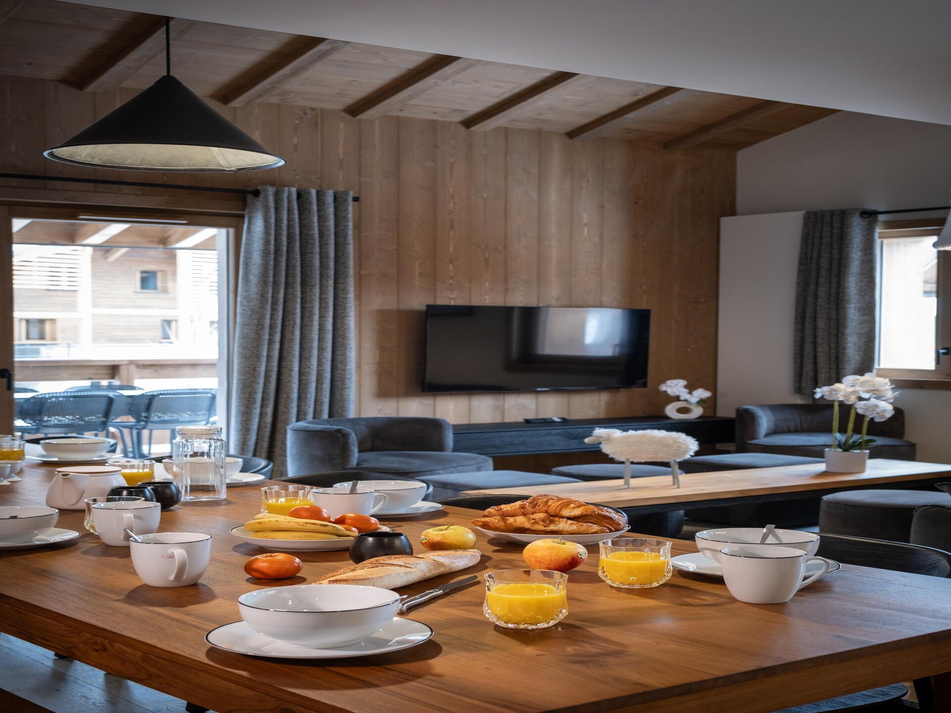 Ruim appartement in Megève met balkon en panoramisch uitzicht, 10 personen - foto 23
