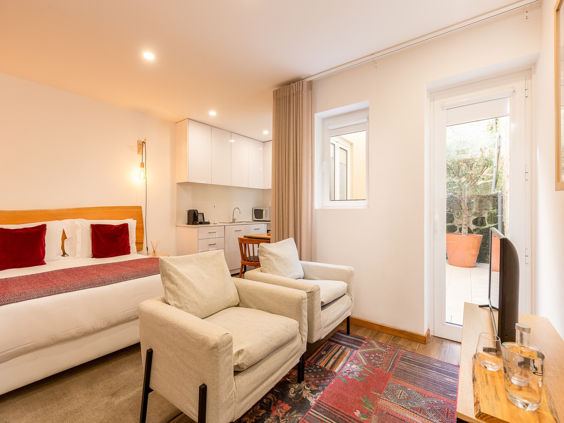 Compact studio-appartement met terras aan de golfbaan van Porto - foto 12