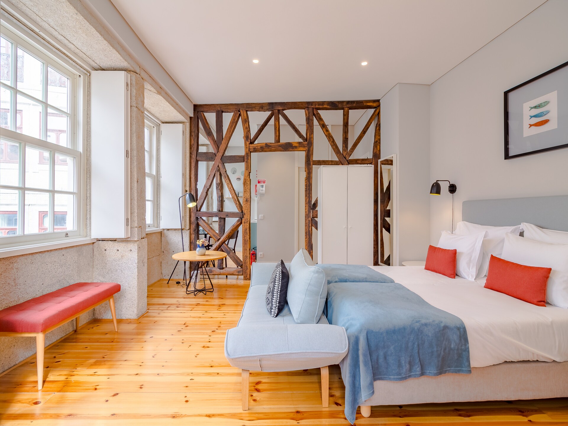 Knus appartement in hartje Porto met balkon, vlakbij metro - foto 9