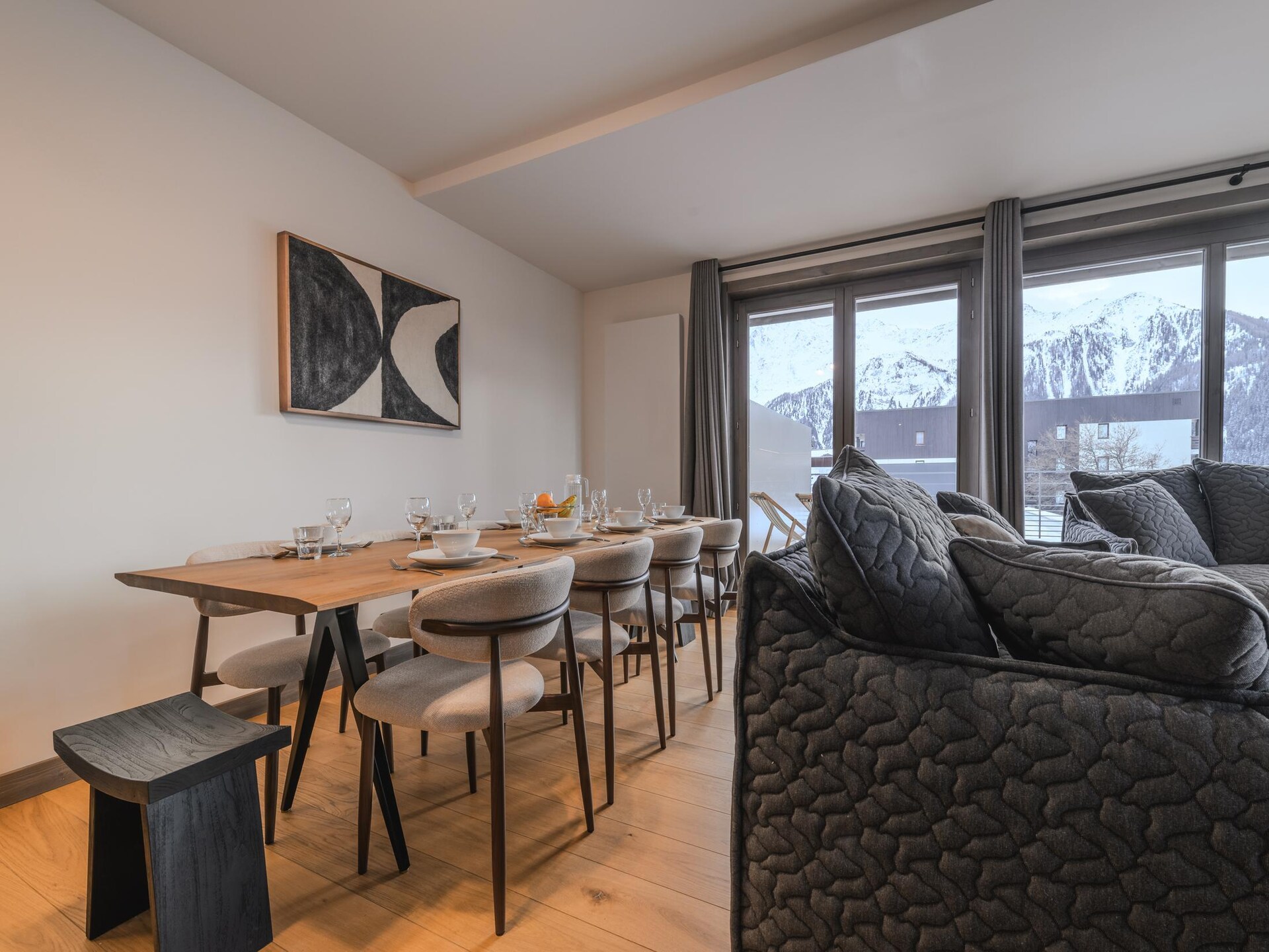 Résidence PLAN PEISEY Le Quartz -A50S: Ruim appartement voor 10 personen in Paradiski - foto 9