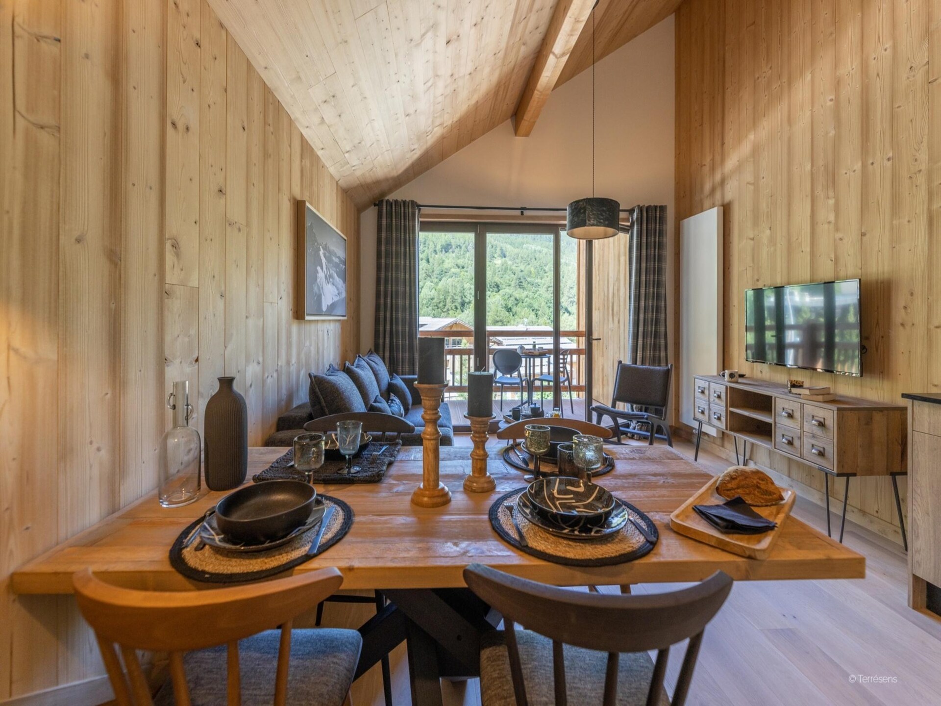 Licht appartement op 1350m in Chantemerle, vlakbij de piste - foto 5