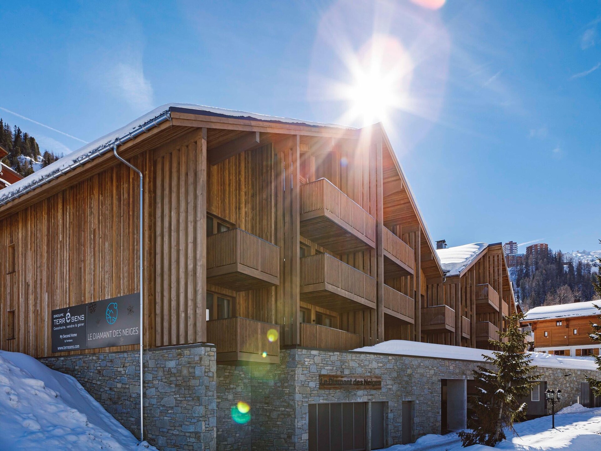 Appartement Le Diamant des Neiges: 8 pers., 50m van de piste in La Plagne - foto 5