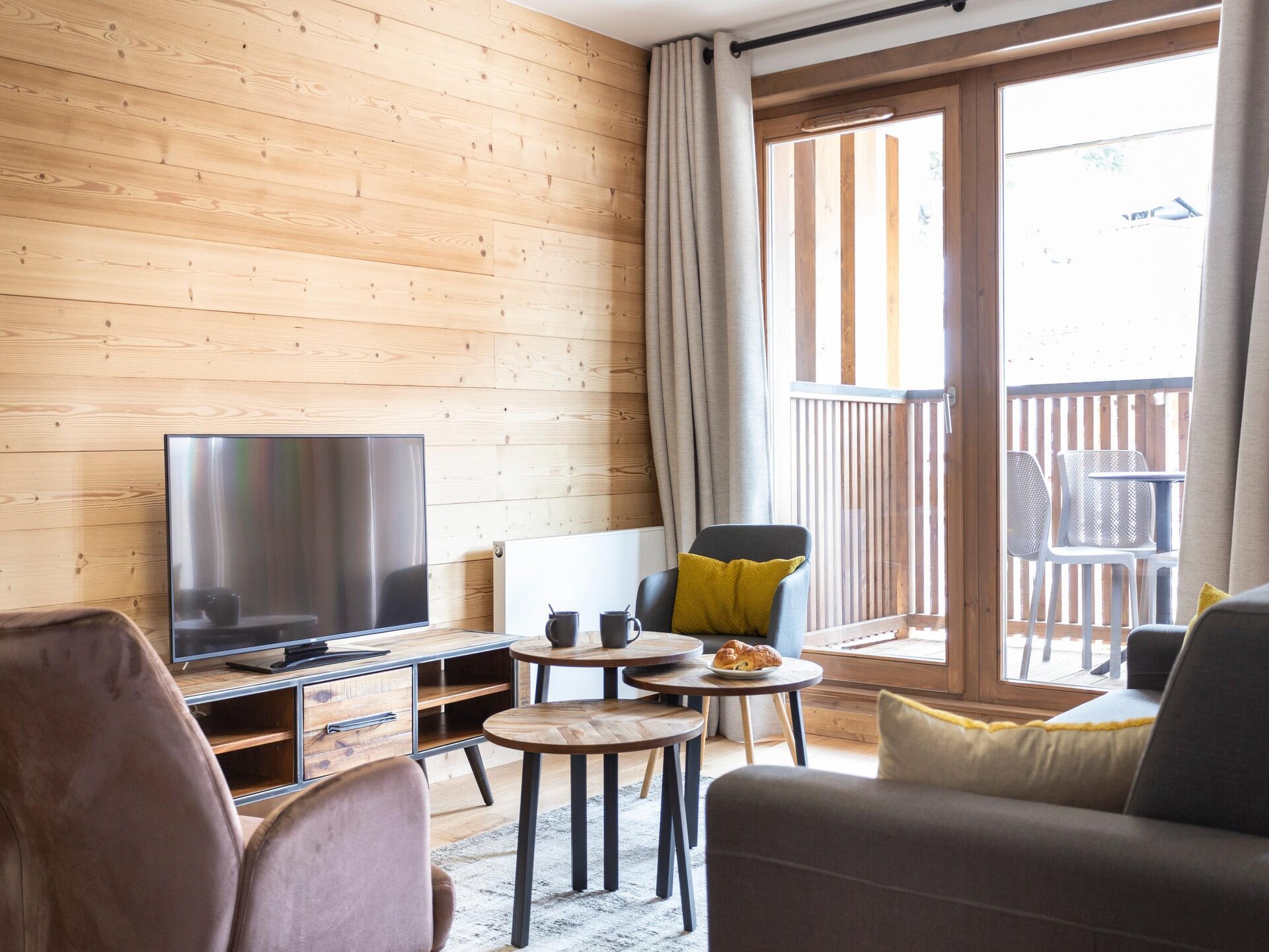 Appartement Le Diamant des Neiges: 8 pers., 50m van de piste in La Plagne - foto 12