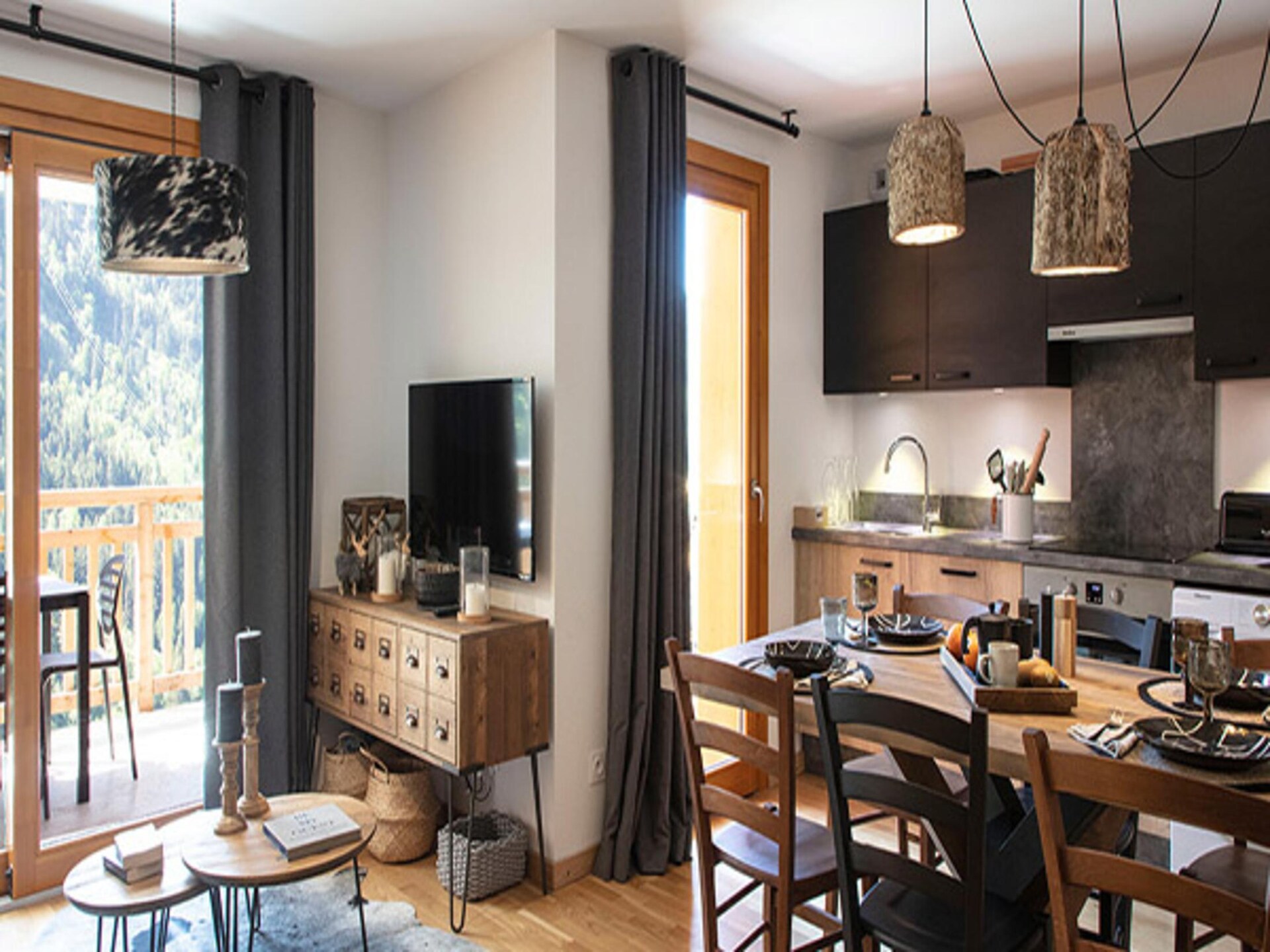 Knus appartement voor 8 personen in het hart van Vaujany, direct aan de piste - foto 8