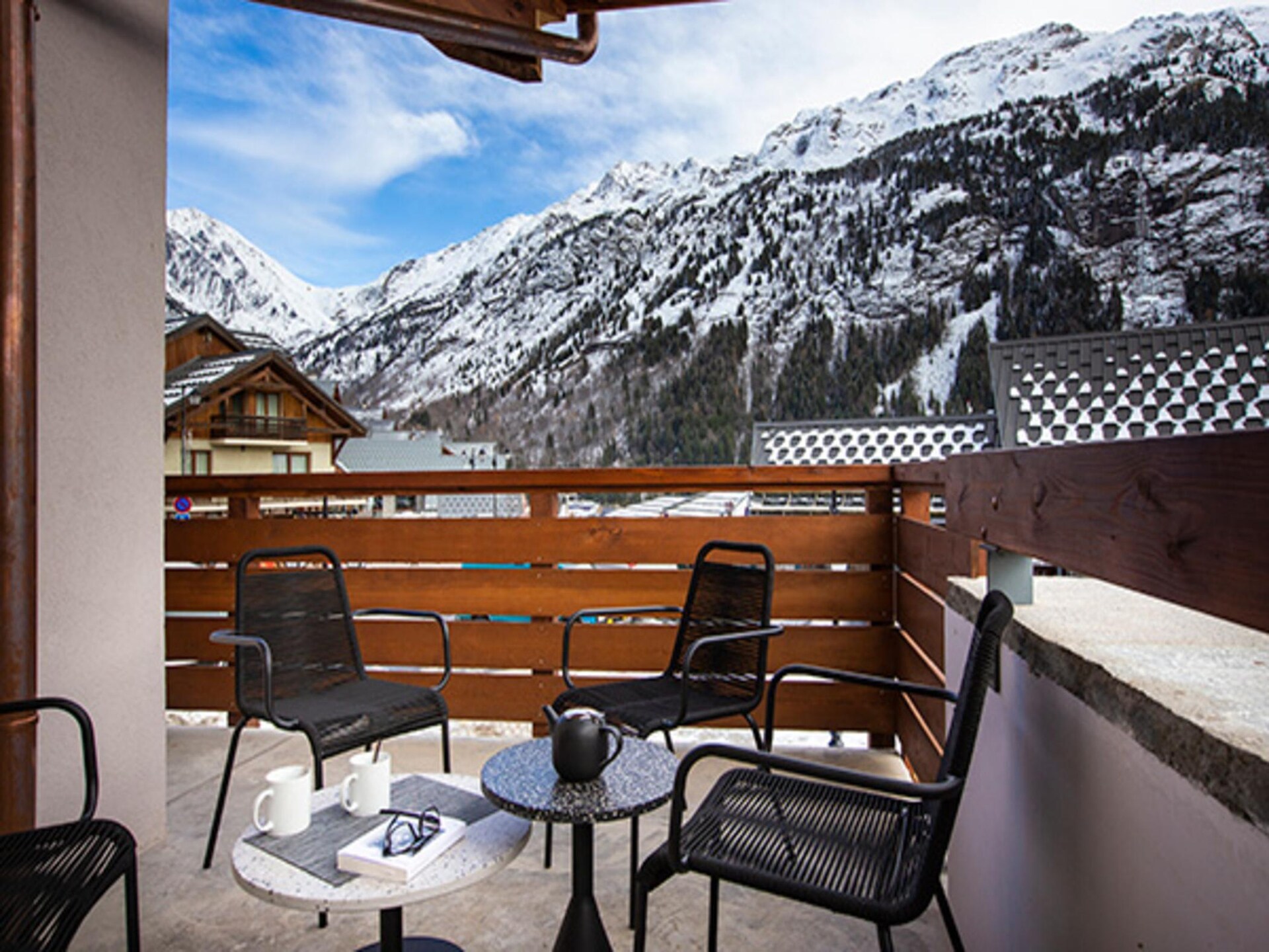 Appartement Vaujany met balkon en uitzicht op de Grandes Rousses - foto 26