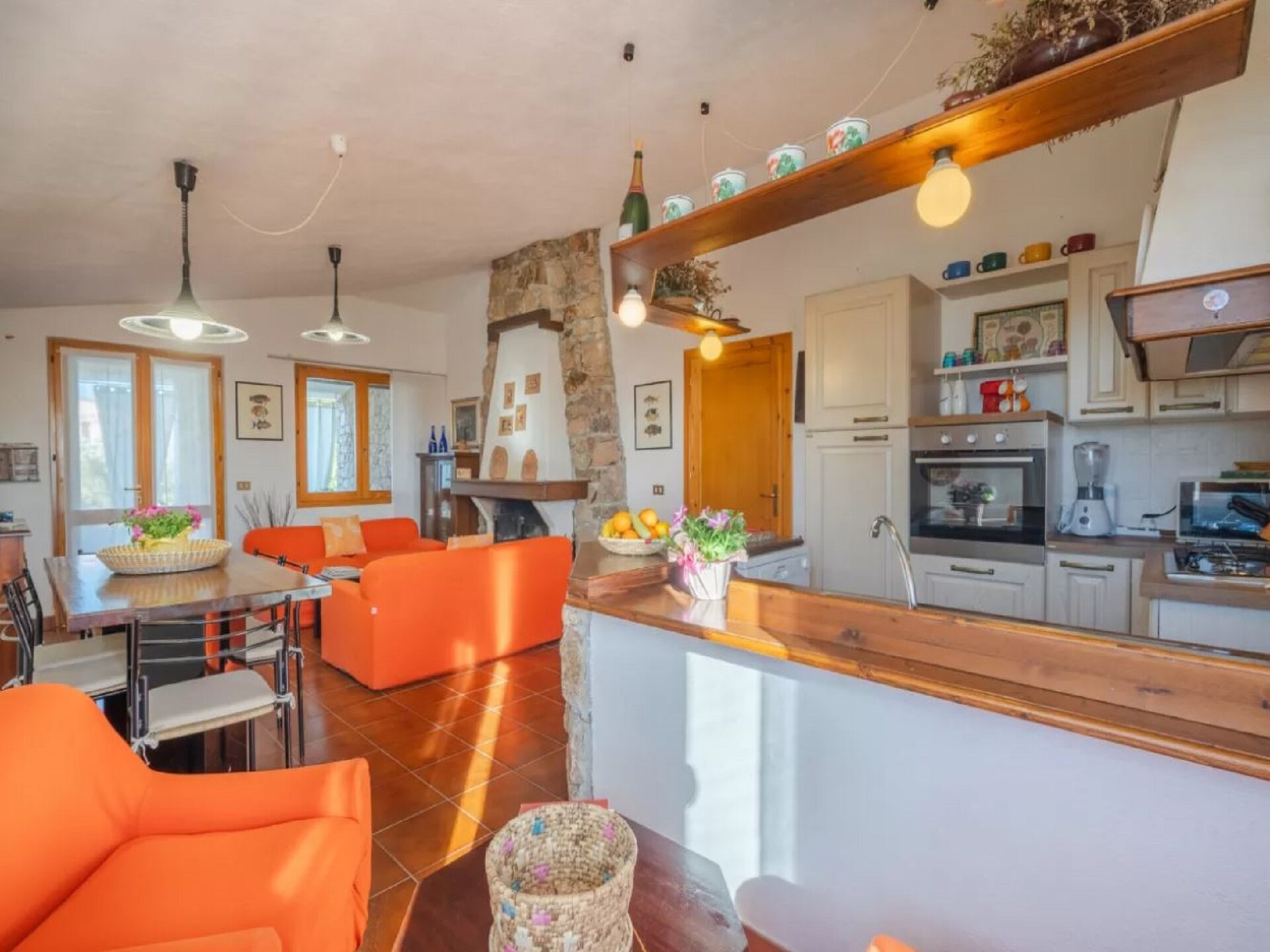 6-persoons vakantiehuis Casa Li Feruli in het centrum van Isola Rossa - foto 22