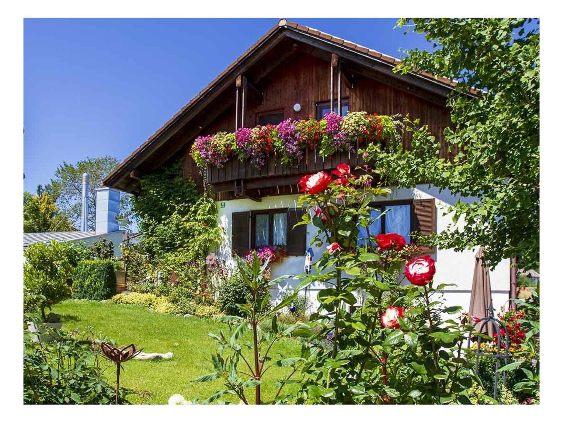 Knus vakantiehuis met balkon bij de Ammersee in Andechs-Erling - foto 1