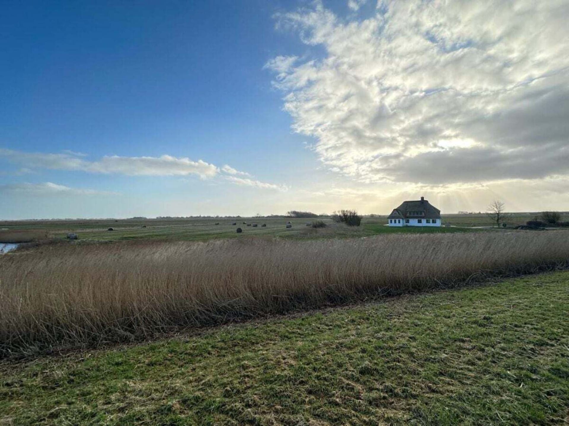 Stijlvol appartement met rieten dak aan de Noordzeekust bij Westerhever - foto 18