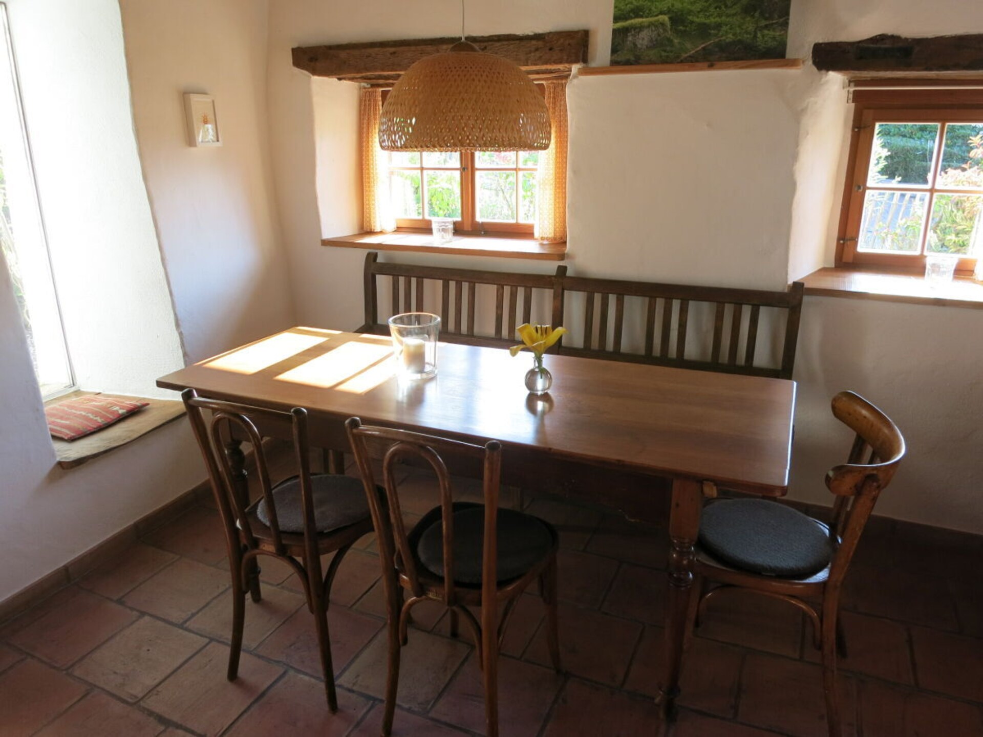 Sfeervol vakantiehuis met open haard en uitzicht op de Vogezen bij Badenweiler - foto 22