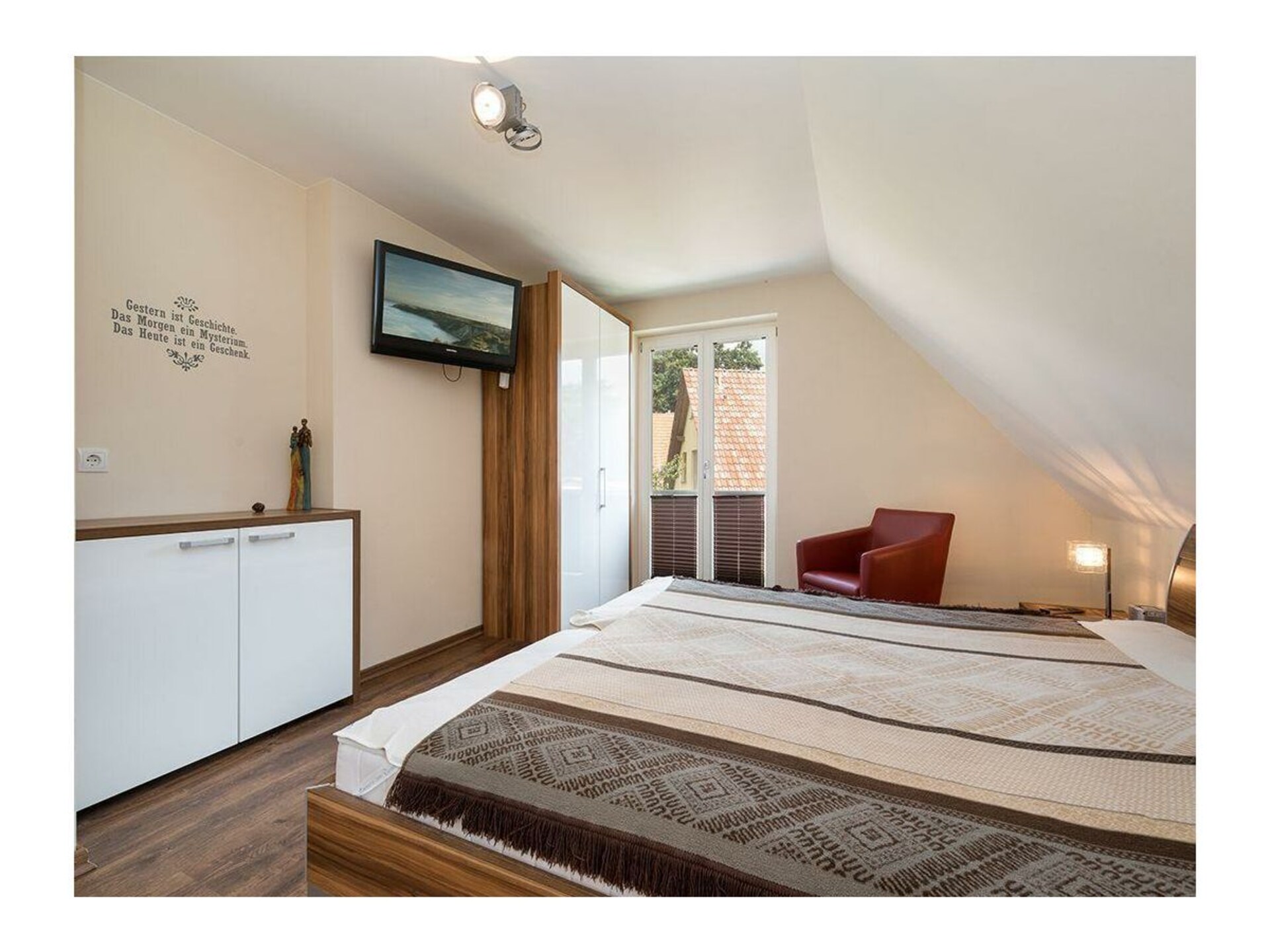 Modern vakantiehuis in Glowe, 200m van centrum, 6 personen - foto 13