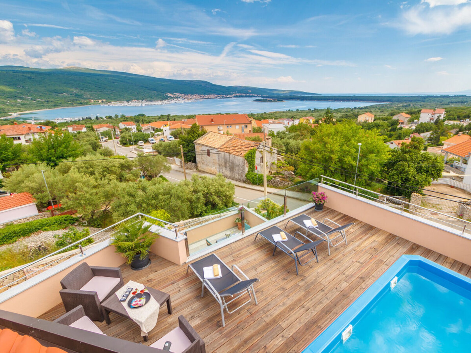 Villa met panoramisch dakterras, zwembad en sauna in Kornić - foto 5