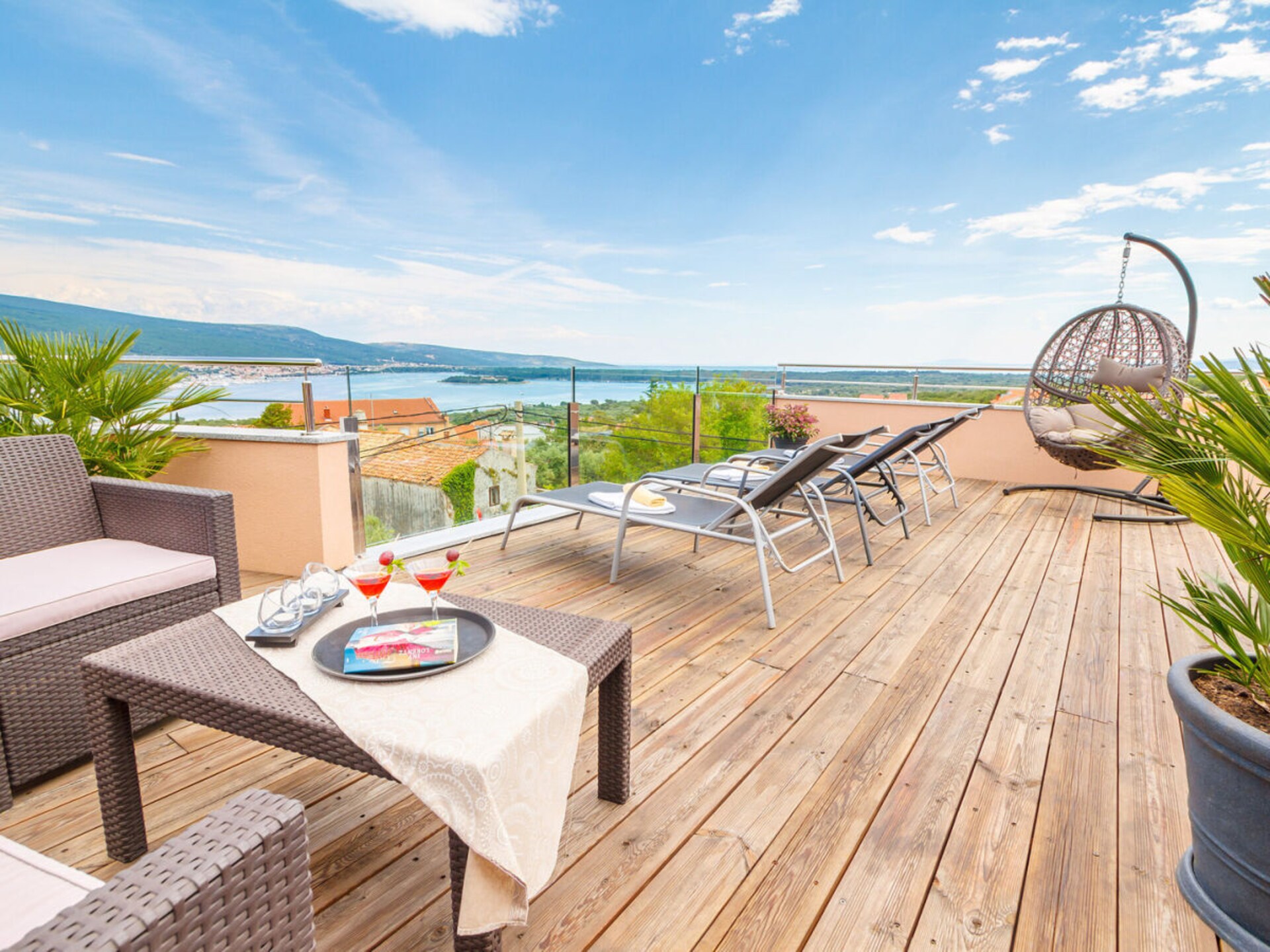 Villa met panoramisch dakterras, zwembad en sauna in Kornić - foto 7