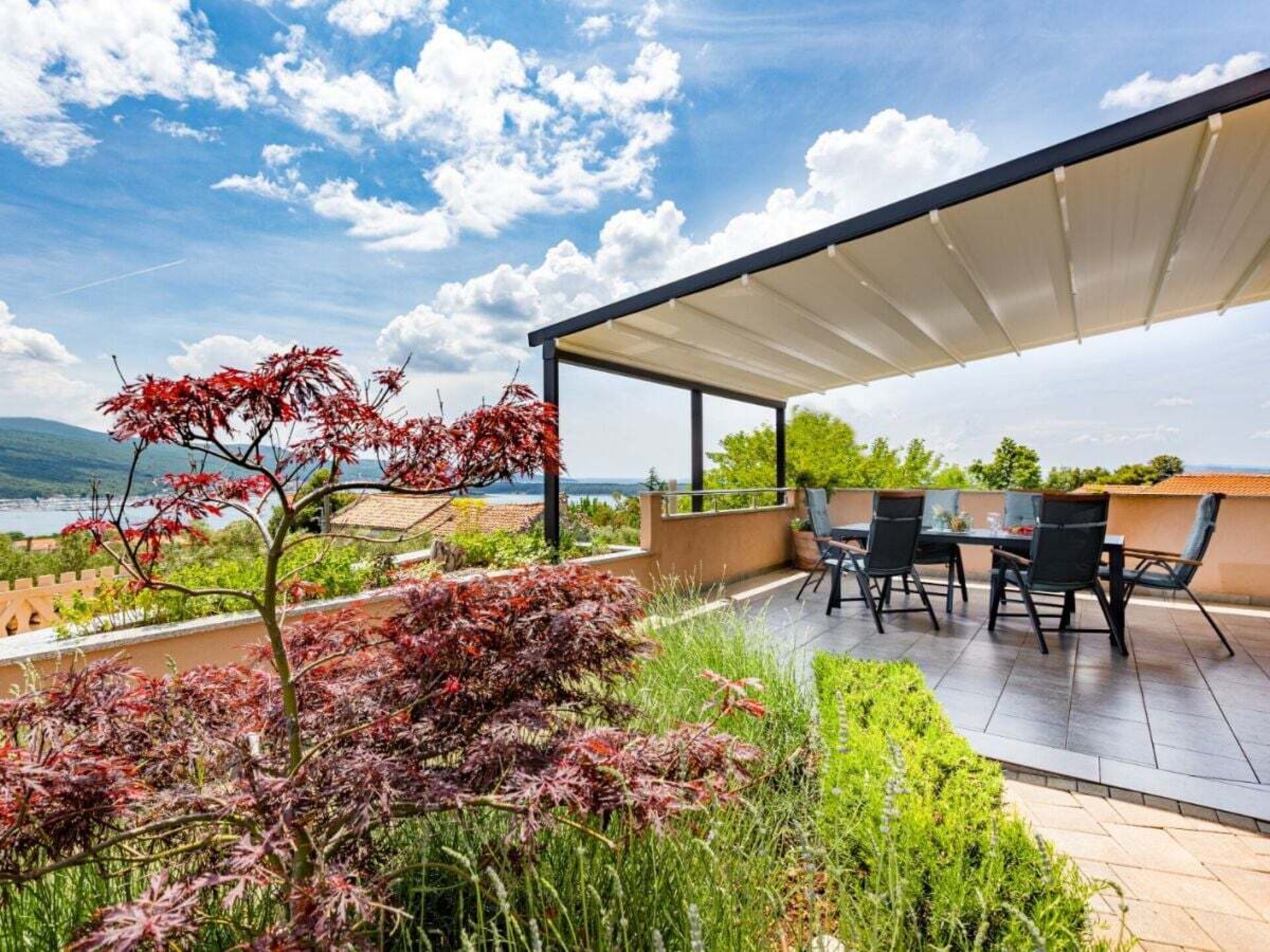 Villa met panoramisch dakterras, zwembad en sauna in Kornić - foto 16