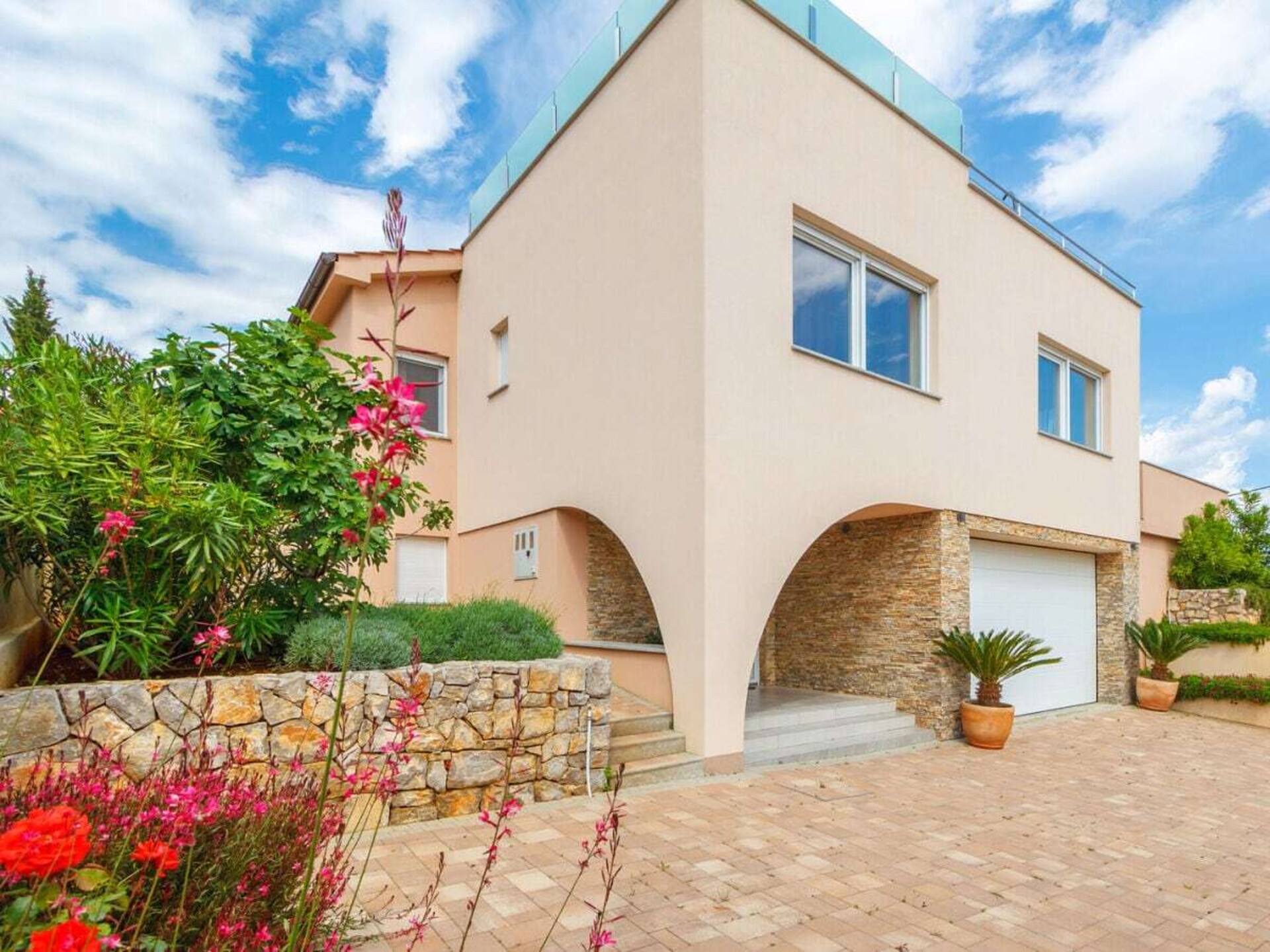 Villa met panoramisch dakterras, zwembad en sauna in Kornić - foto 22