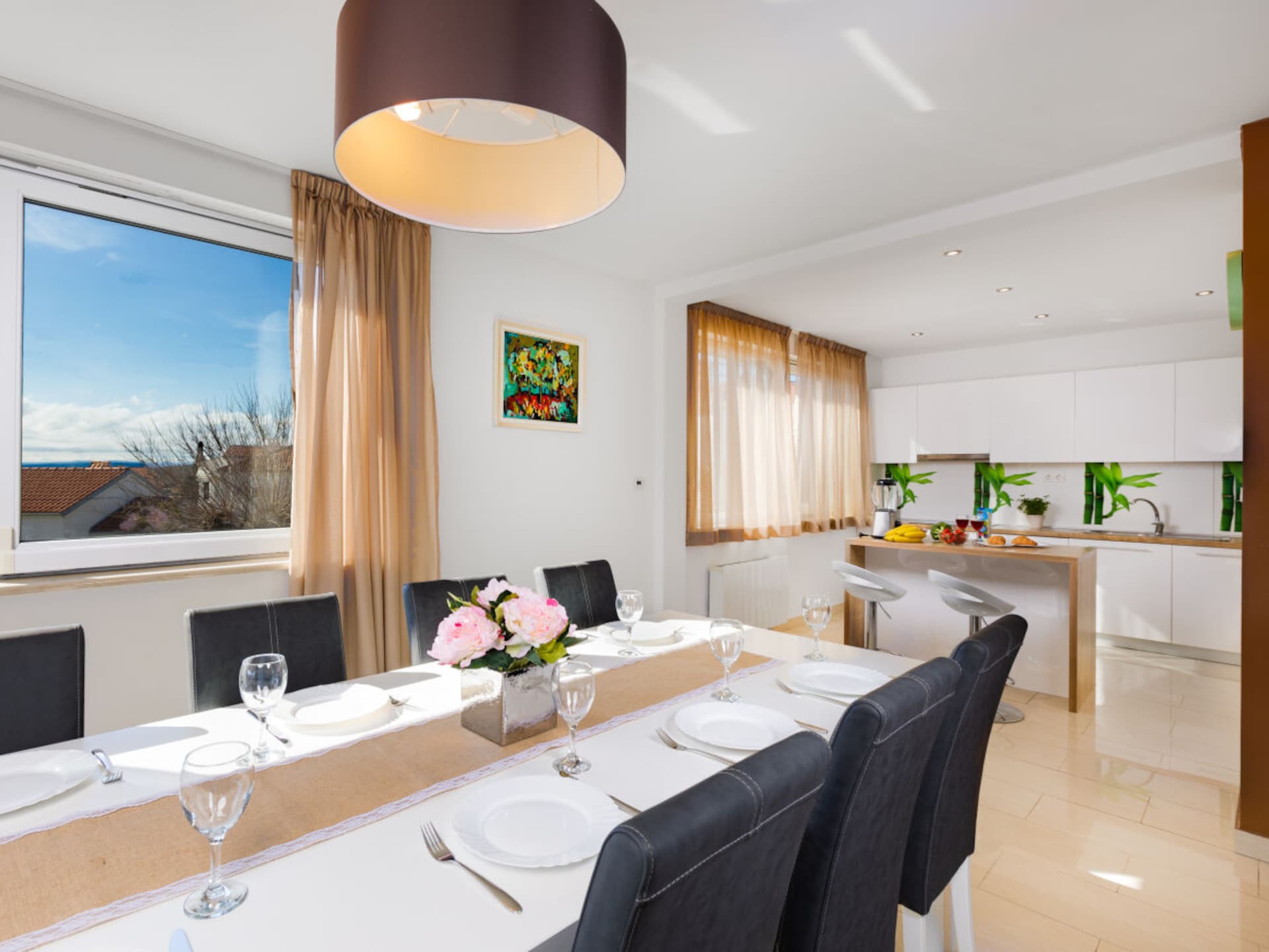 Villa met panoramisch dakterras, zwembad en sauna in Kornić - foto 39