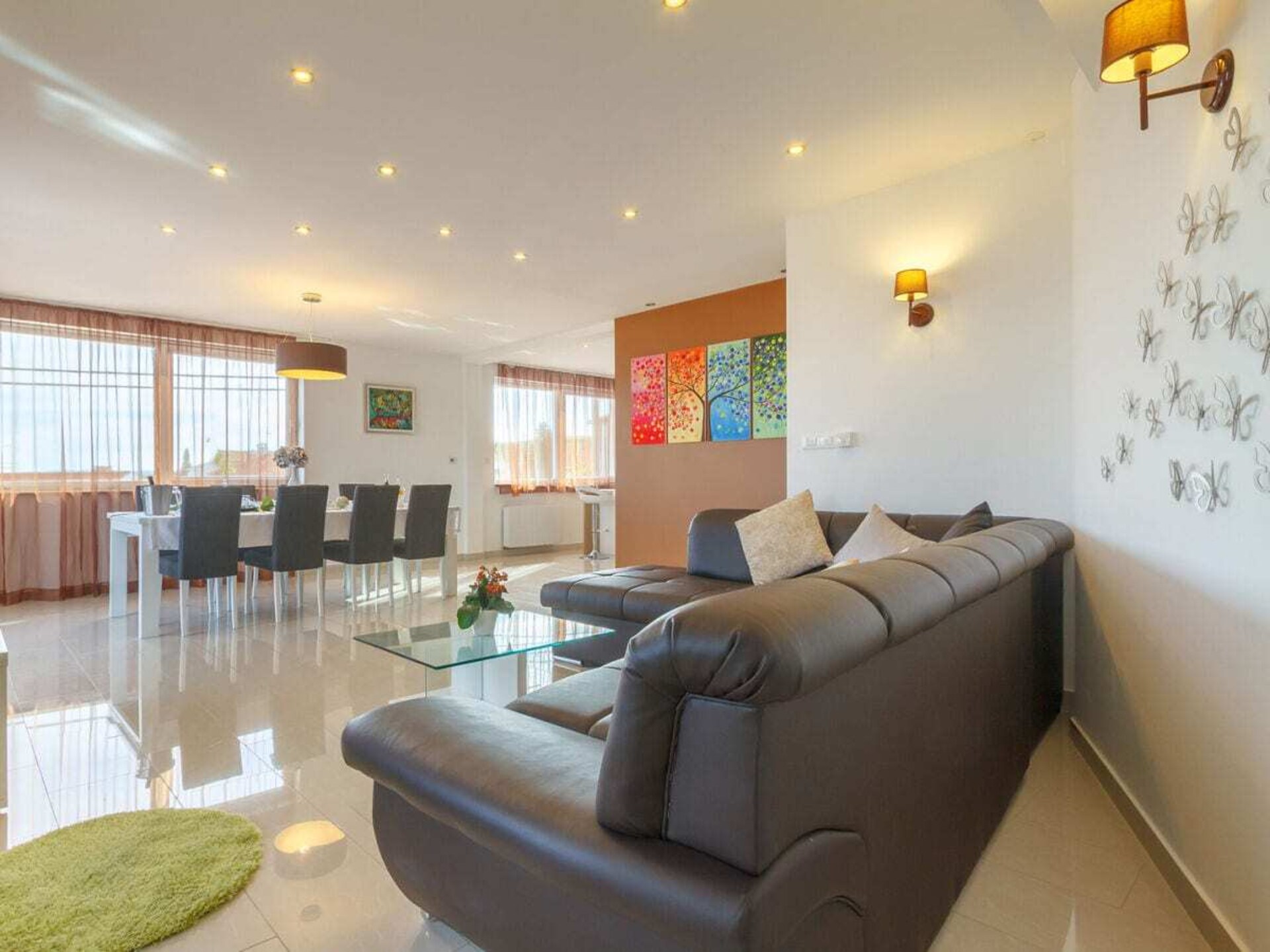 Villa met panoramisch dakterras, zwembad en sauna in Kornić - foto 40