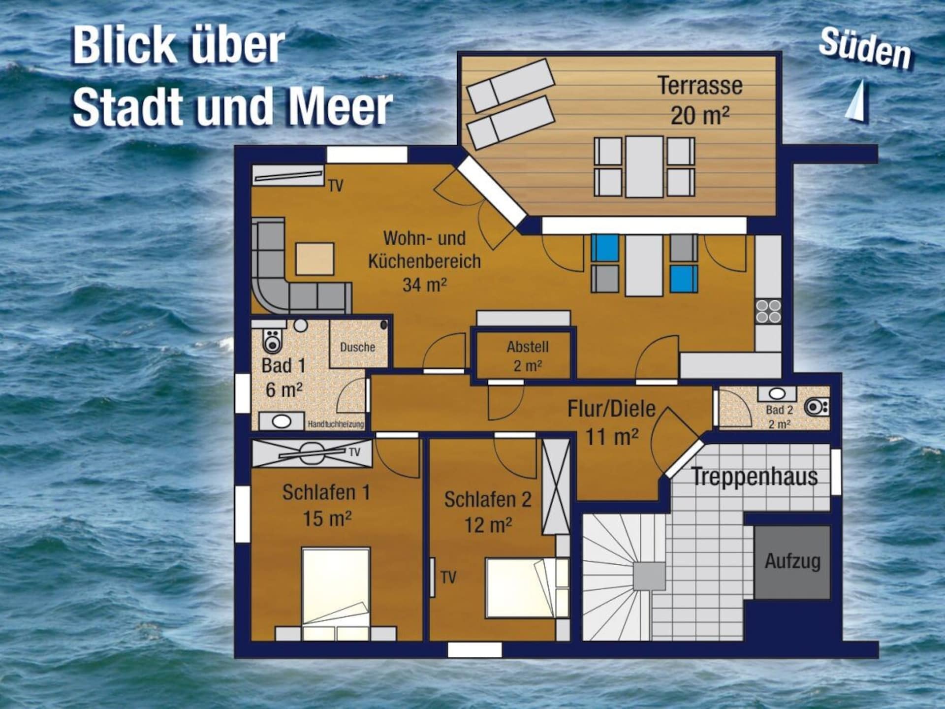 Sea Spirit Penthouse: luxe appartement met zeezicht op Rügen - foto 19