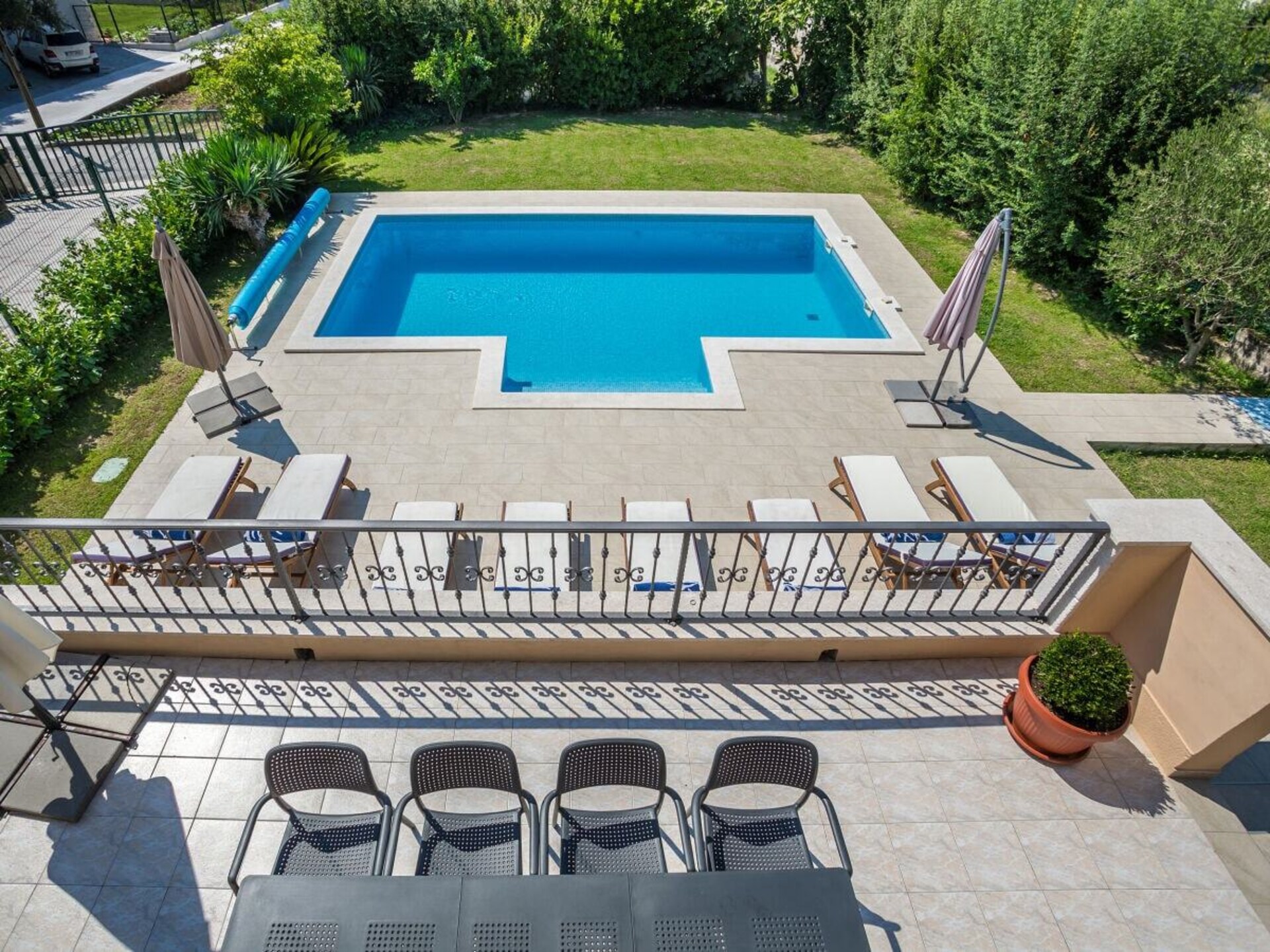 Ruime villa met privé verwarmd zwembad nabij Split - foto 7