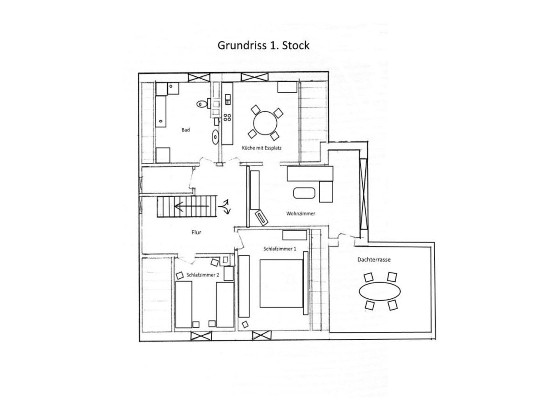 Gezellig appartement met dakterras in hartje Bockhorn, NDRS - foto 29