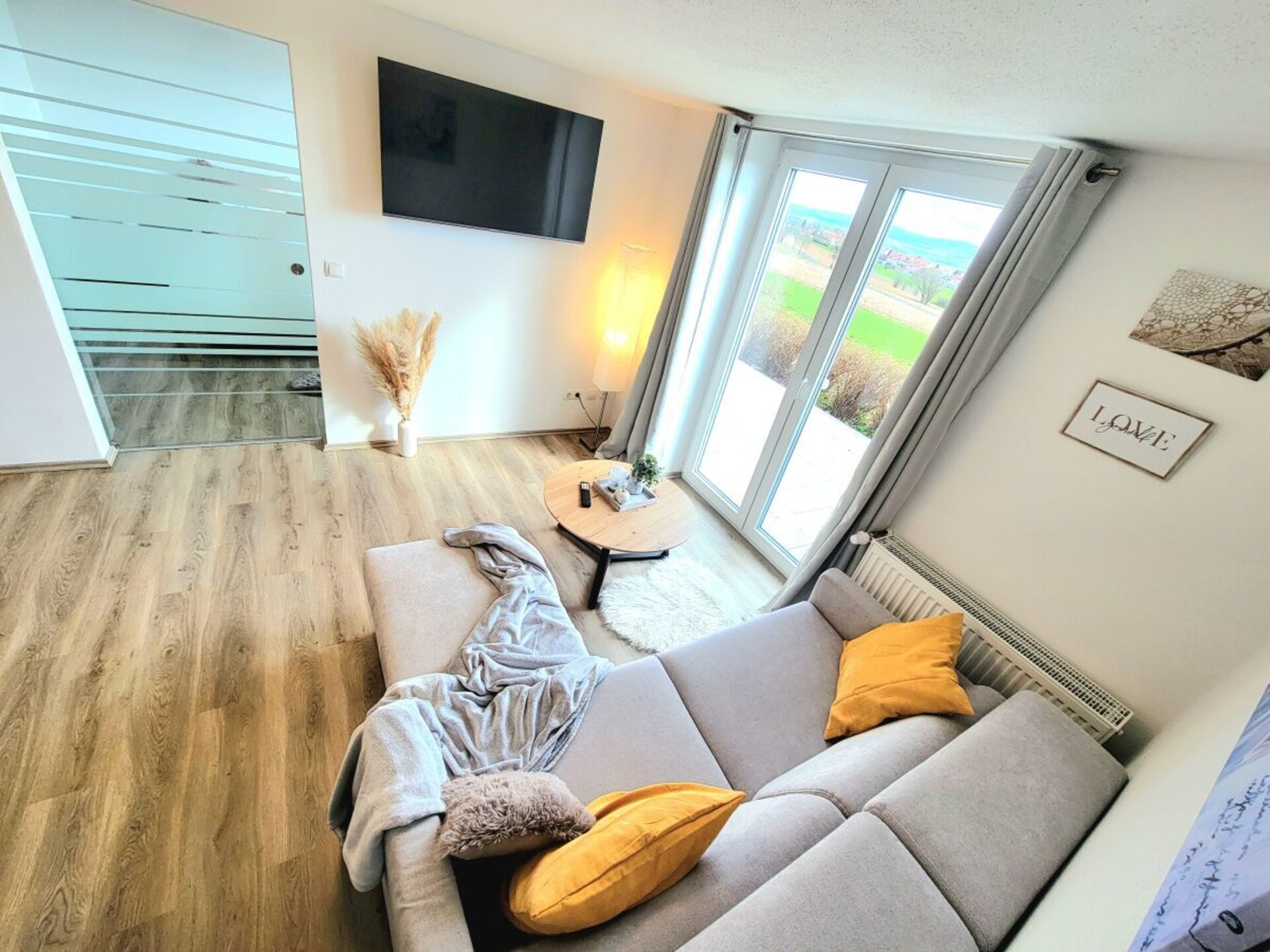 Panorama-appartement Tillenblick aan de bosrand in Fuchsmühl - foto 12