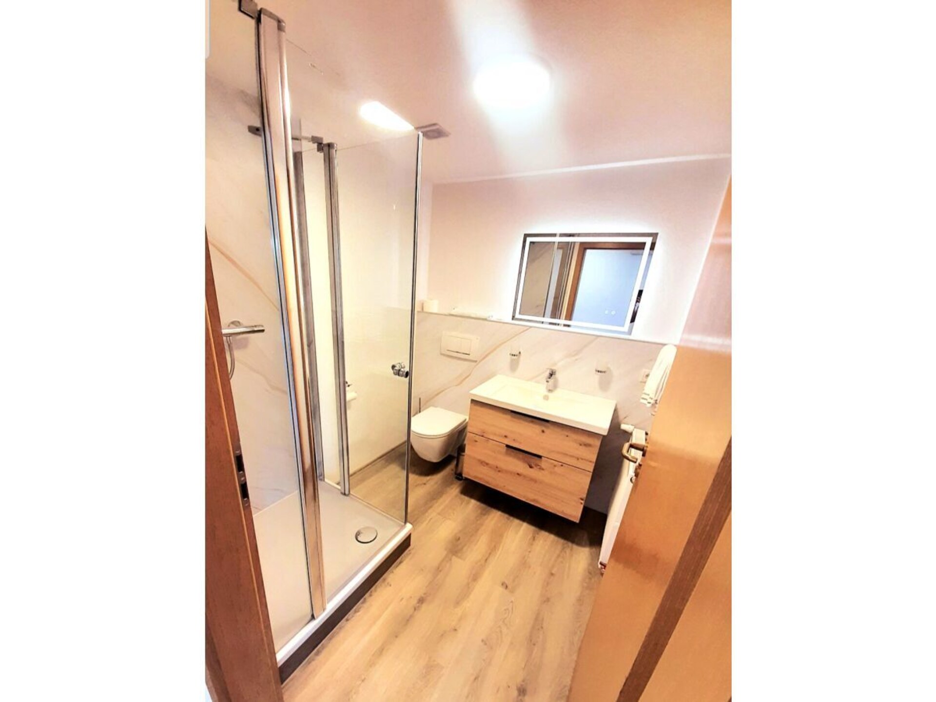 Panorama-appartement Tillenblick aan de bosrand in Fuchsmühl - foto 13
