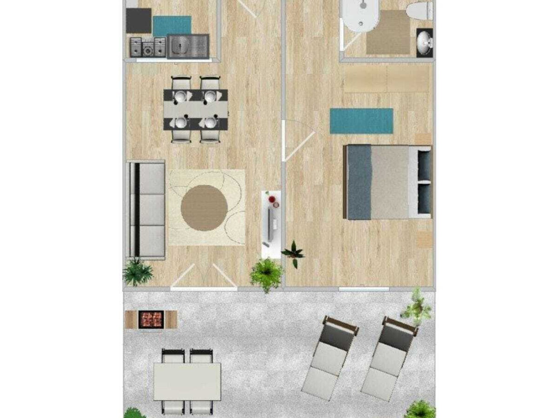 Panorama-appartement Tillenblick aan de bosrand in Fuchsmühl - foto 23