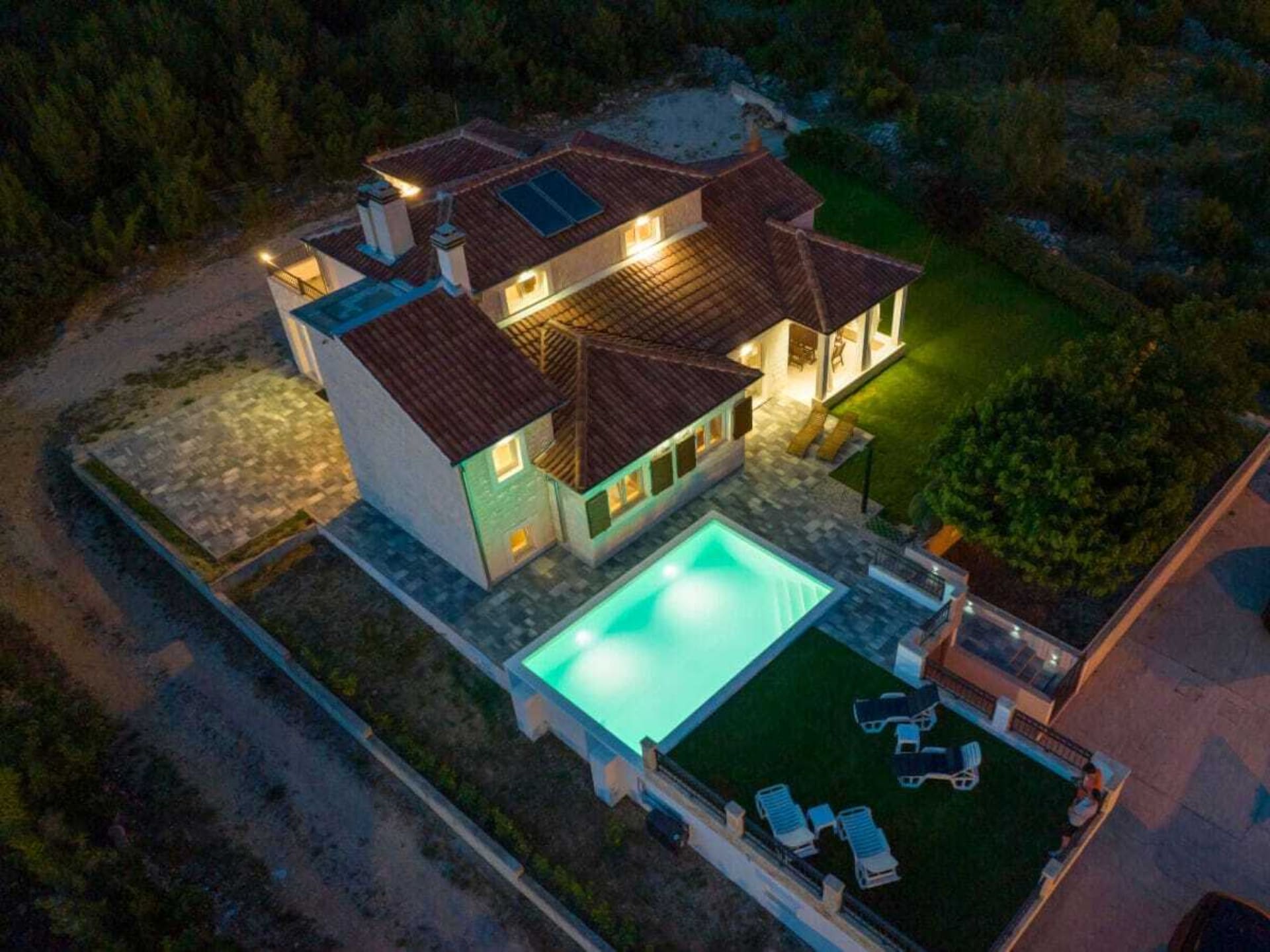 Villa met privézwembad in Dubrava kod Šibenika voor 7 personen - foto 9