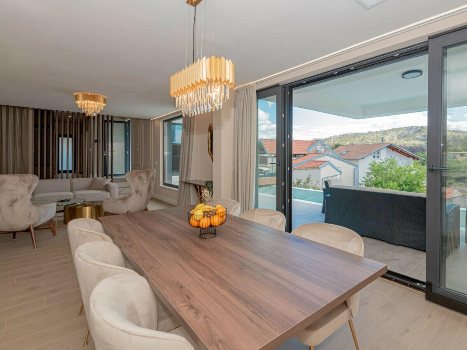 Modern appartement voor 8 met privézwembad, sauna en jacuzzi in Zaton - foto 16