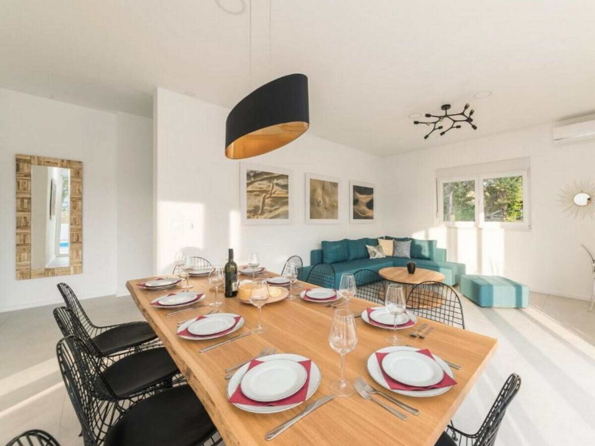 Moderne villa met privézwembad en zeezicht op het eiland Pag voor 10 personen - foto 22