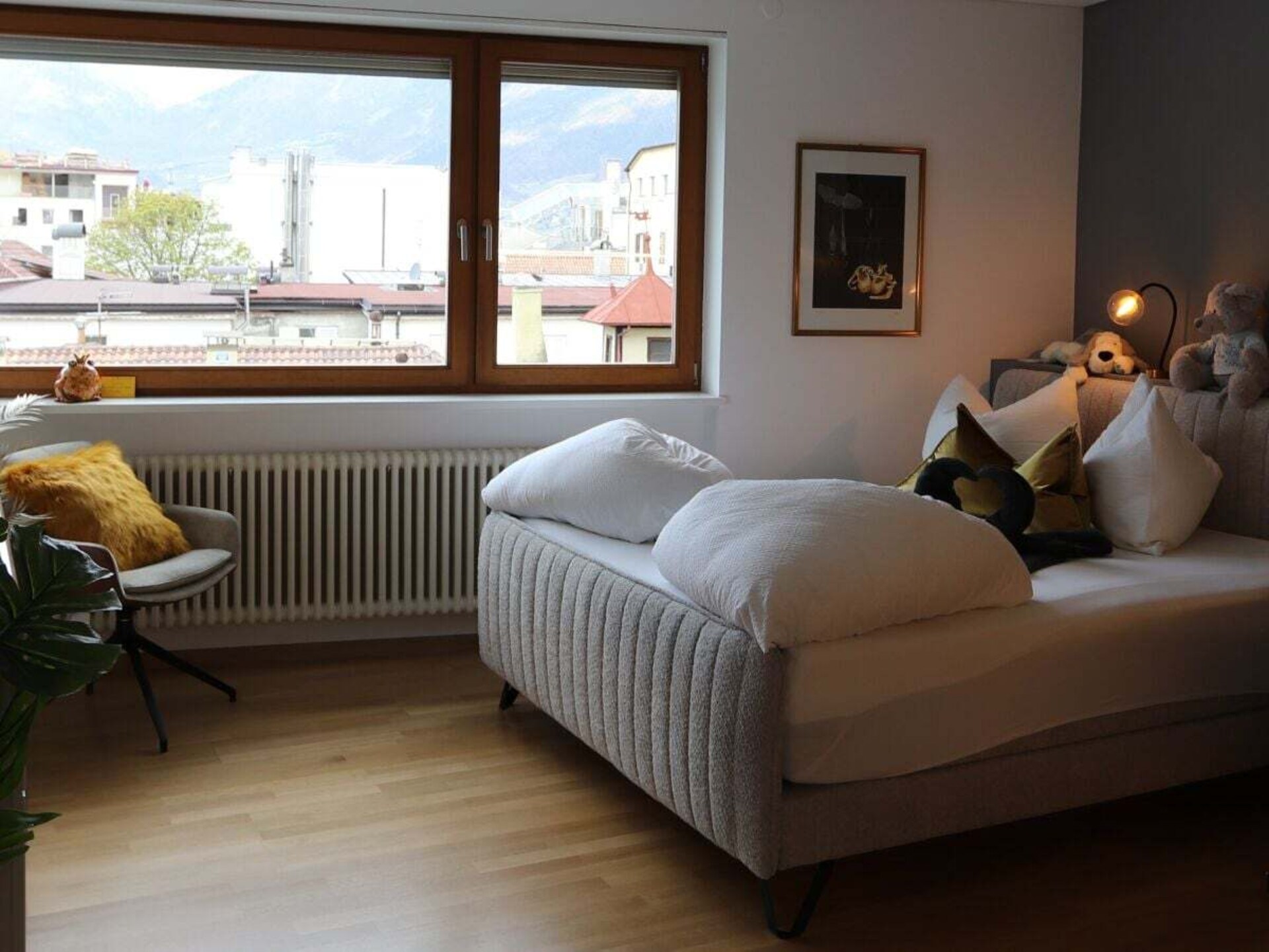 Licht appartement in Meran met panoramisch uitzicht op het Kurhaus - foto 8