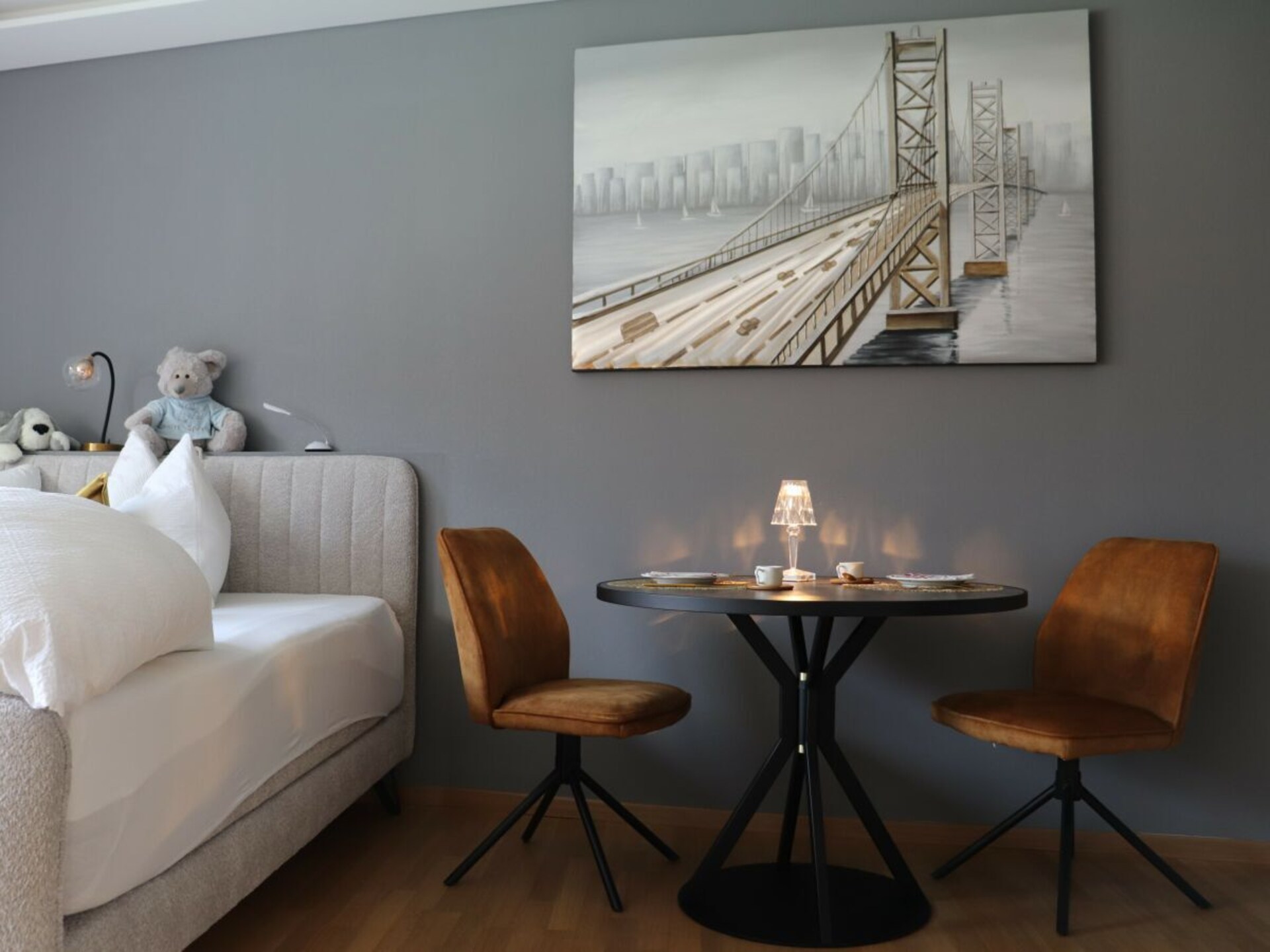 Licht appartement in Meran met panoramisch uitzicht op het Kurhaus - foto 24